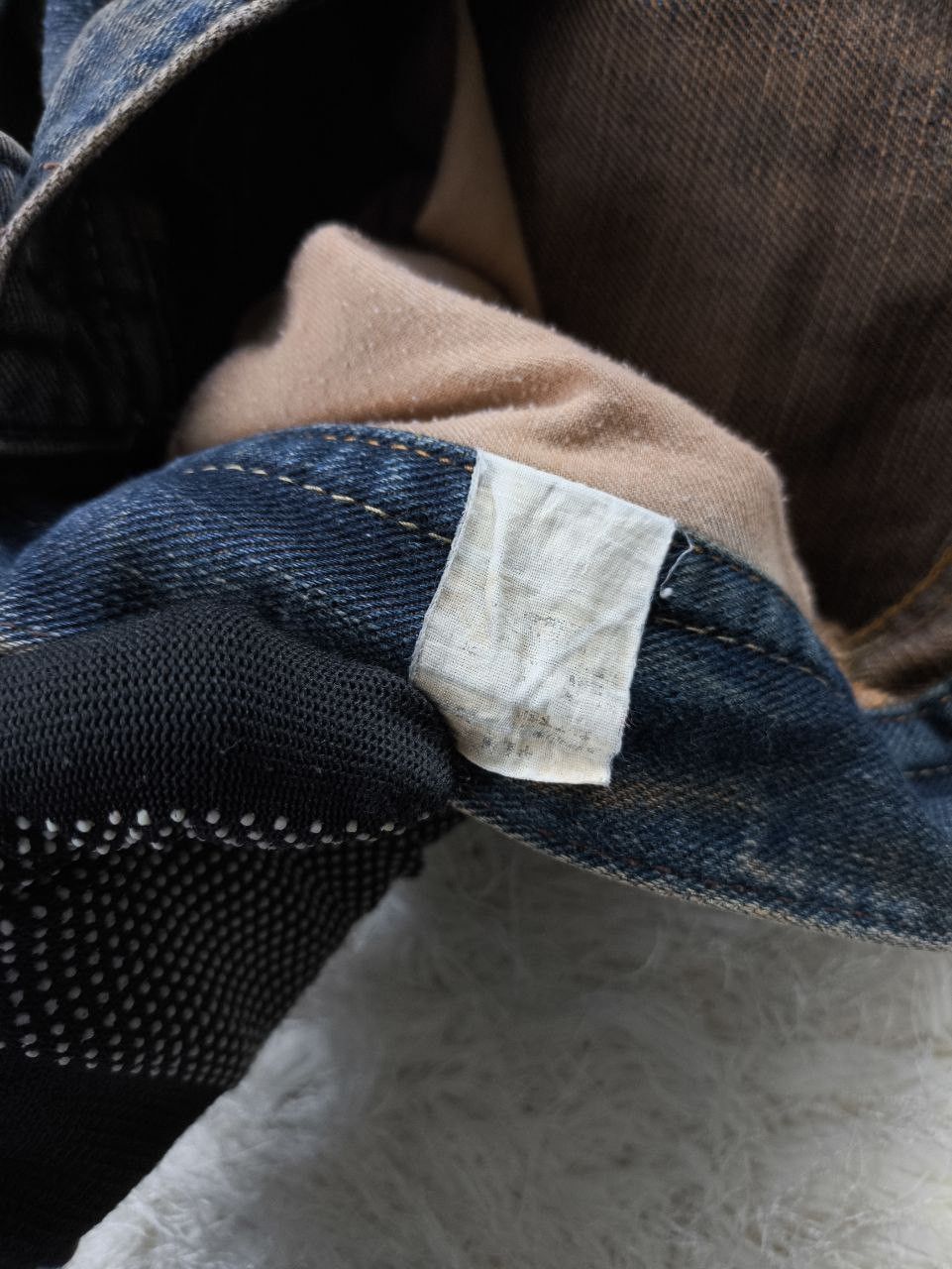 Big John GL HEART by Big John Flared Faded Gold Clawmark Denim Jeans Size US 36 / EU 52 - 14 Thumbnail