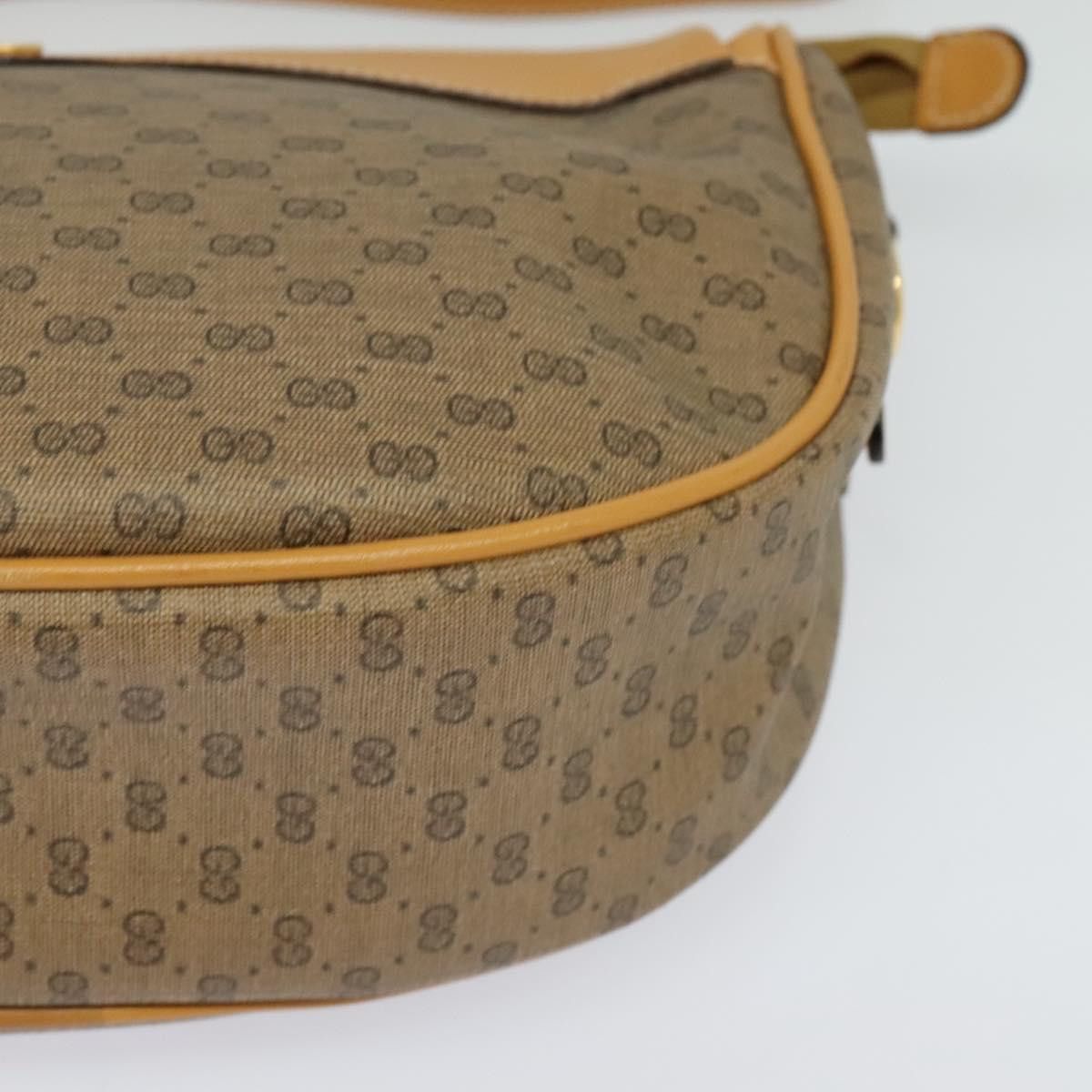 Gucci GUCCI Micro GG Supreme Shoulder Bag Pvc Beige Gold 001 115 Size ONE SIZE - 11 Thumbnail