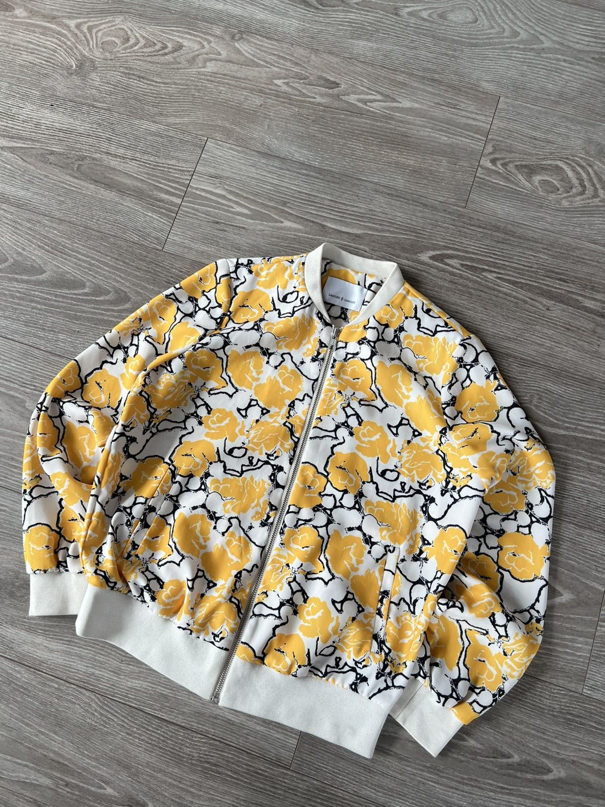 Samsoe Samsoe Samsoe Samsoe Overprinted Lite Weight Ykk Cara Cardigan Size XS / US 0-2 / IT 36-38 - 7 Thumbnail