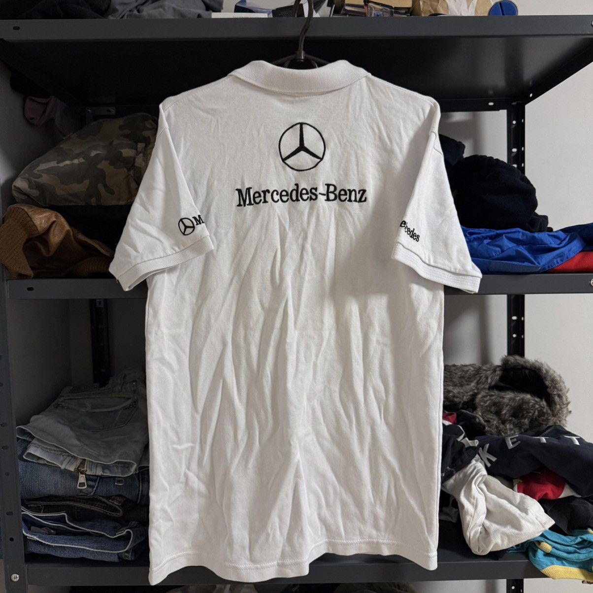 Mercedes-Benz Vintage Mercedes Benz McLaren AMG Polo Tee Size US L / EU 52-54 / 3 - 3 Thumbnail