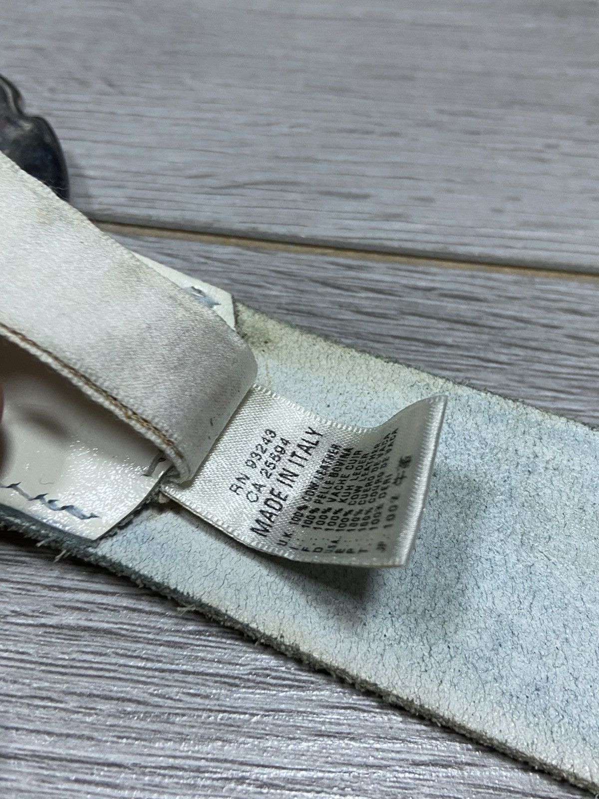 Diesel Diesel vintage big punk head buckle leather belt Italy Size ONE SIZE - 9 Thumbnail