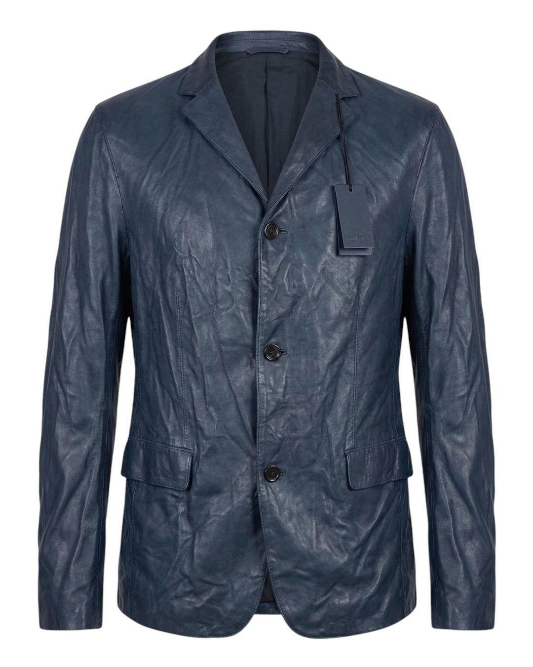 Burberry Prorsum VINTAGE PRORSUM 3 BUTTON LEATHER JACKET Size US M / EU 48-50 / 2 - 1 Thumbnail