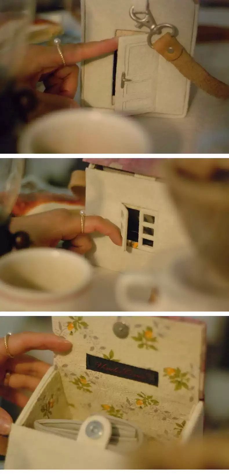 Undercover UNDERCOVER Archive But Alice's little house crossbody bag-2 Size ONE SIZE - 9 Thumbnail