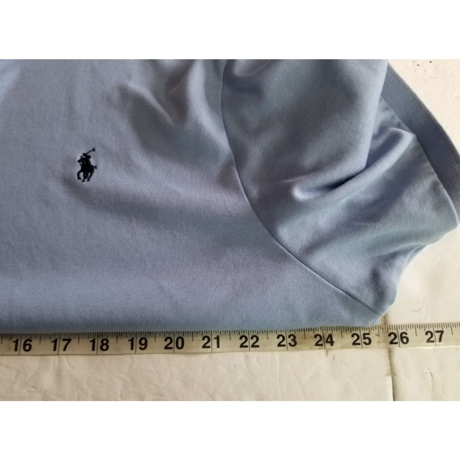 Polo Ralph Lauren Polo Ralph Lauren Shirt XL Men Blue Short Sleeve Cotton Knit Polo 90s Casual Regular Size US XL / EU 56 / 4 - 4 Thumbnail