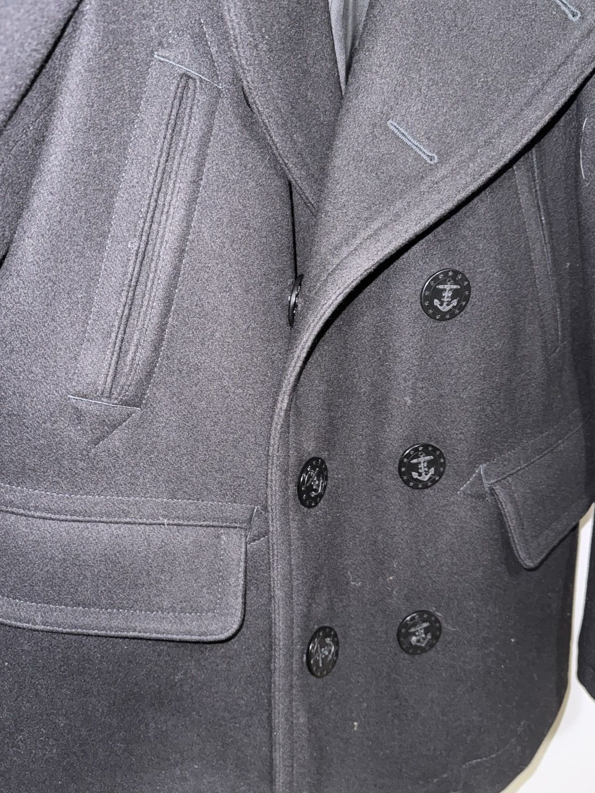 Dsquared2 Gorgeous classic double breasted peacoat by Dsquared Size US L / EU 52-54 / 3 - 6 Thumbnail