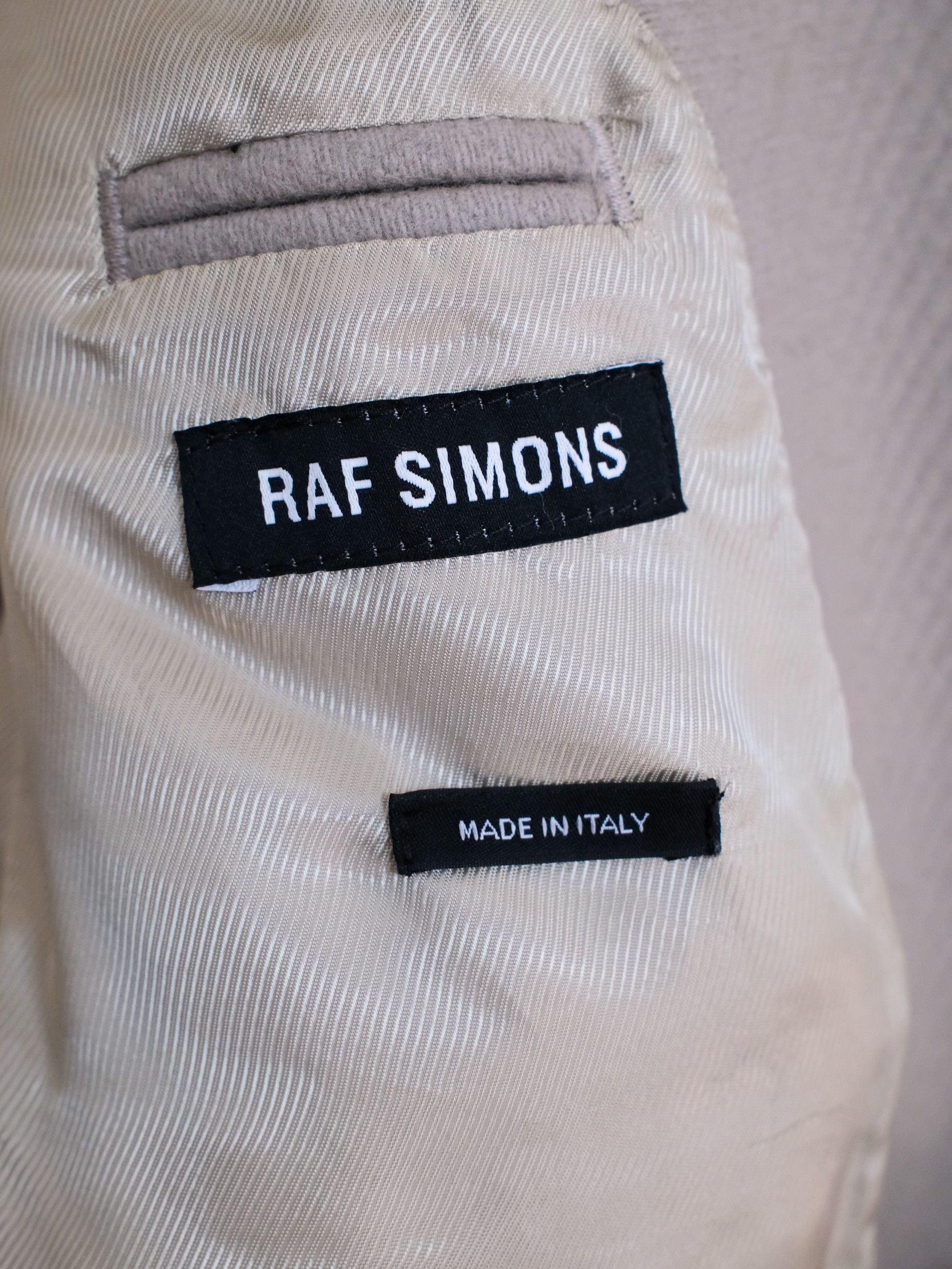 Raf Simons Raf Simons Sample Wool/Cashmere Coat sz 50 Size US M / EU 48-50 / 2 - 5 Thumbnail