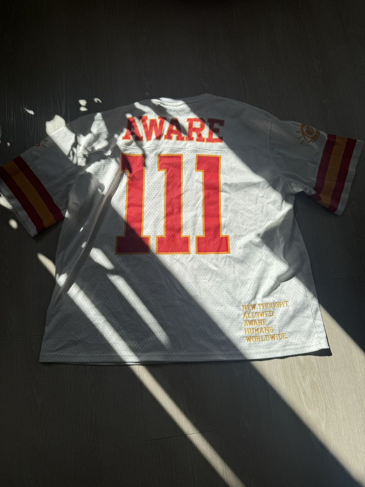 Other AWARE BRAND Mens 111 Jersey In White/multi Size US XL / EU 56 / 4 - 3 Thumbnail