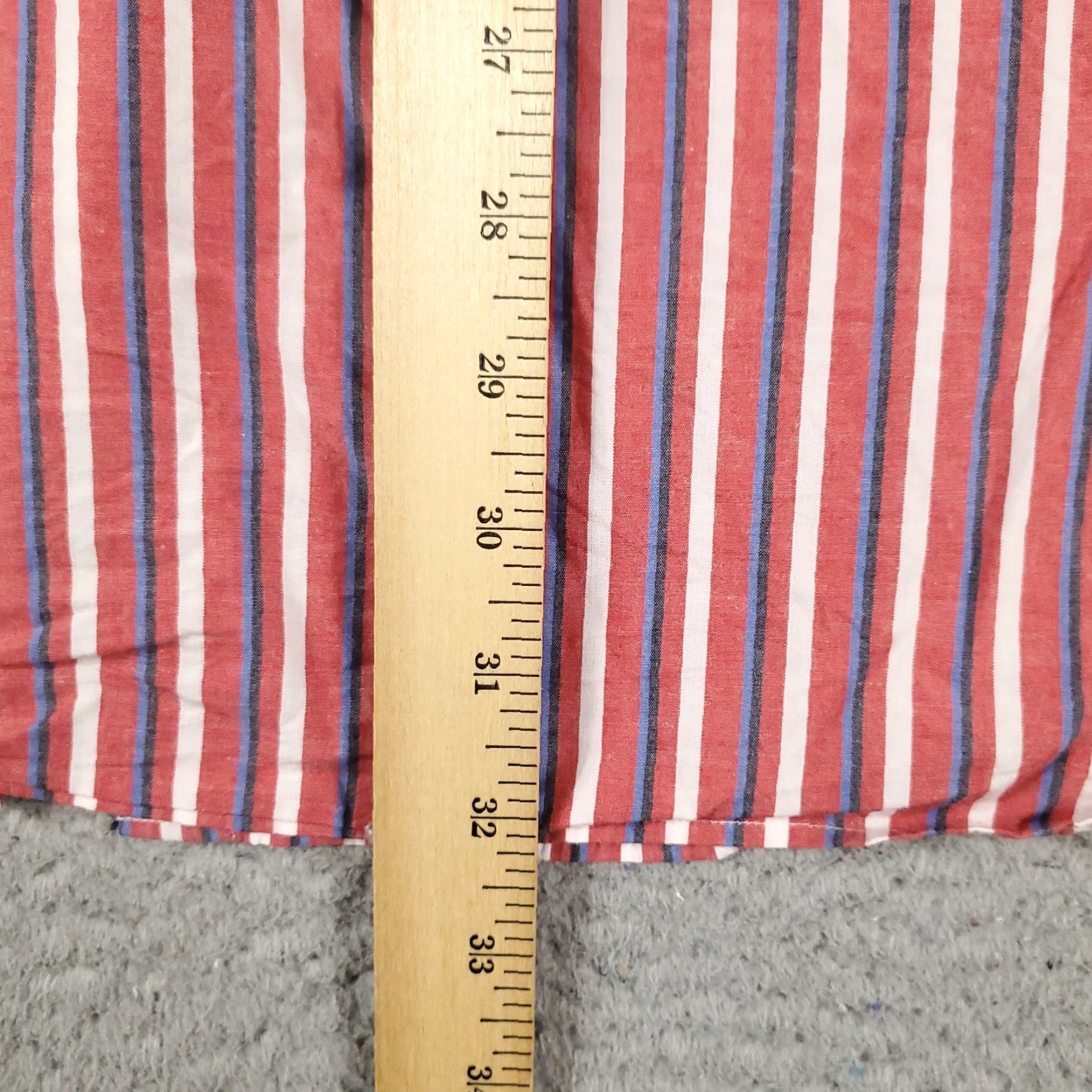 Ralph Lauren Ralph Lauren Button-Up Shirt Mens XL Red Striped Long Sleeve Classic Preppy Size US XL / EU 56 / 4 - 6 Thumbnail