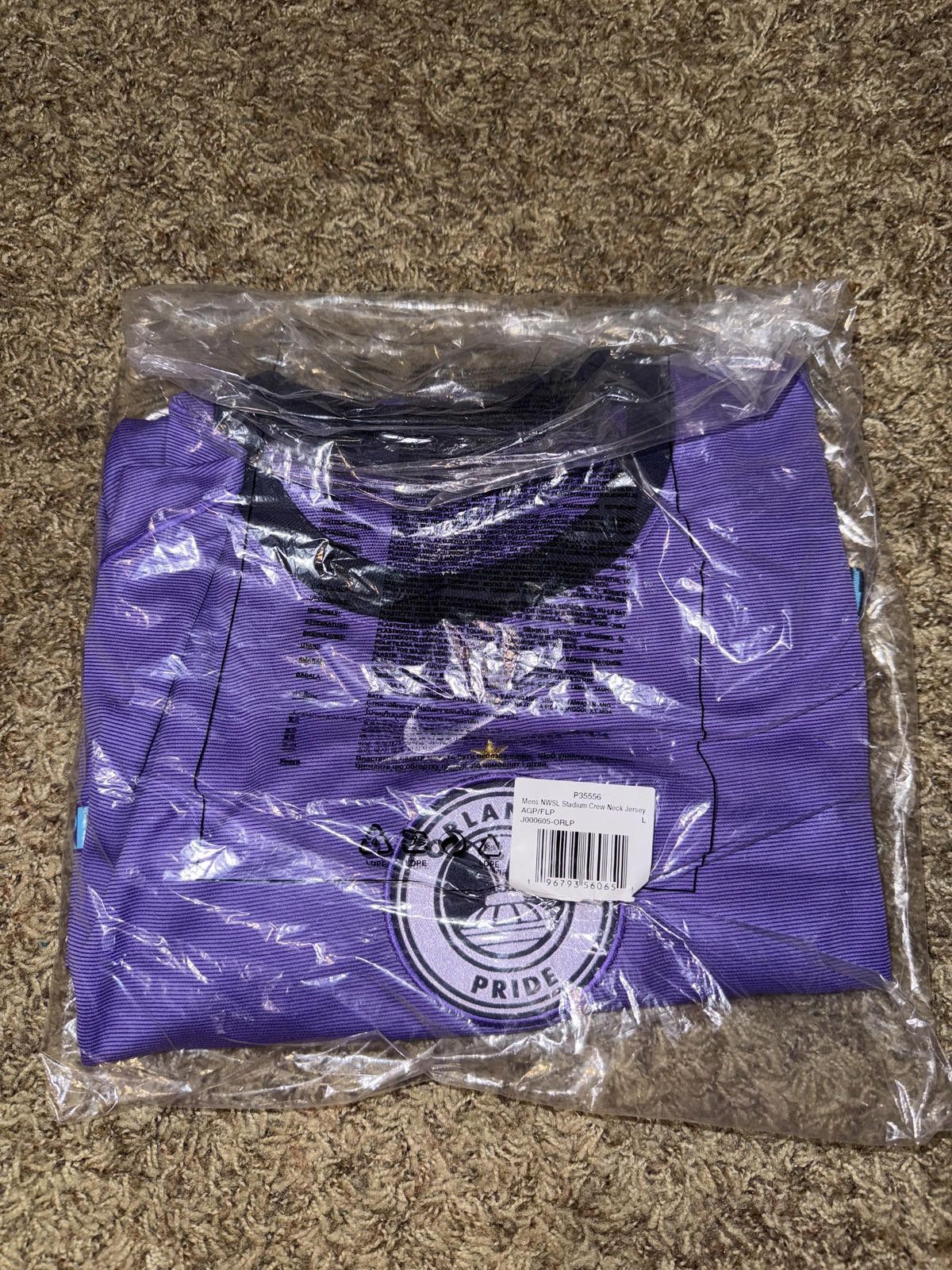 Nike Nike Men Orlando Pride 2025 The Decennial Kit Stadium Jersey Size US L / EU 52-54 / 3 - 10 Thumbnail