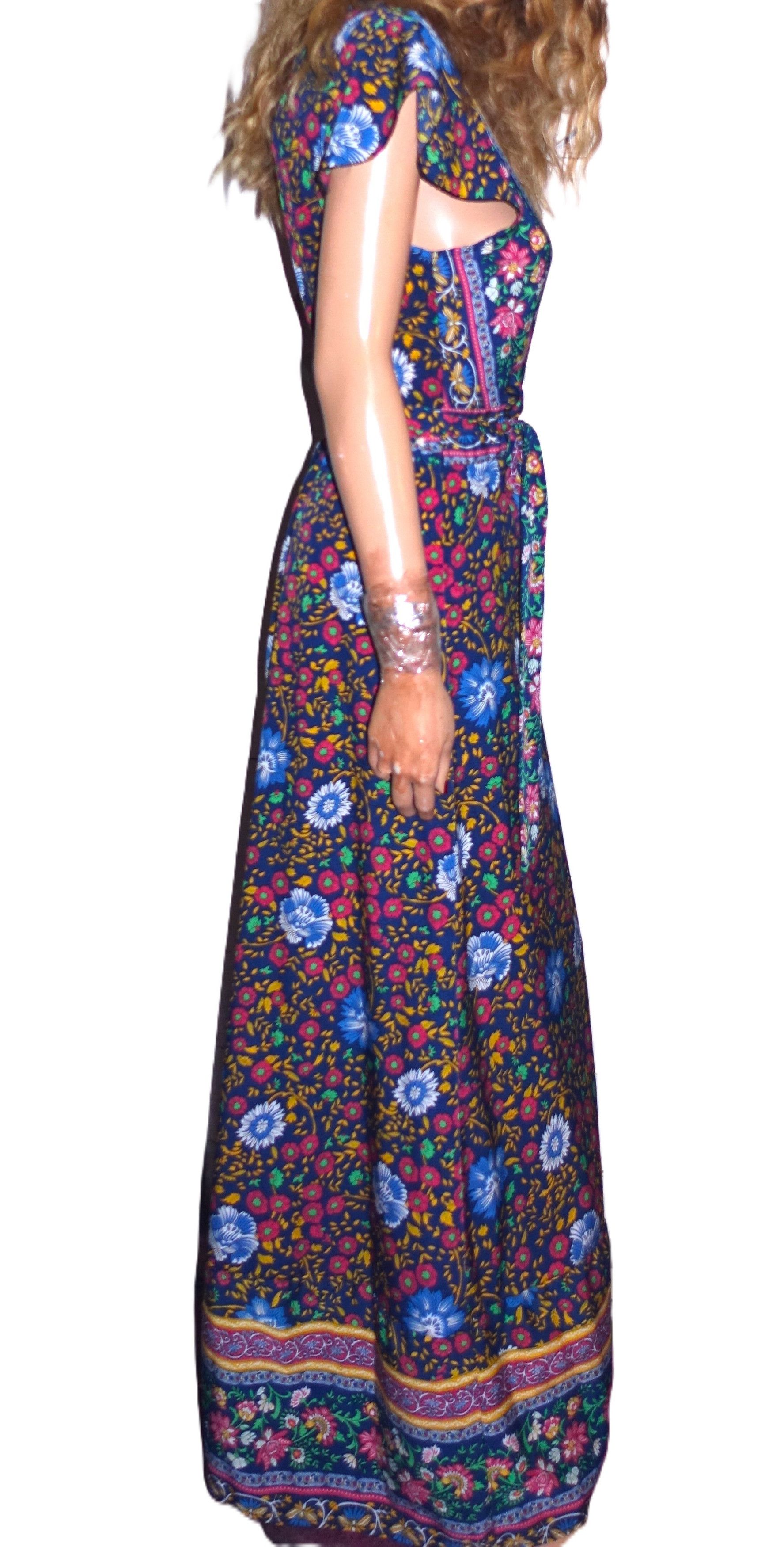 Other Highness Floral Boho Wrap Dress L Size L / US 10 / IT 46 - 7 Thumbnail