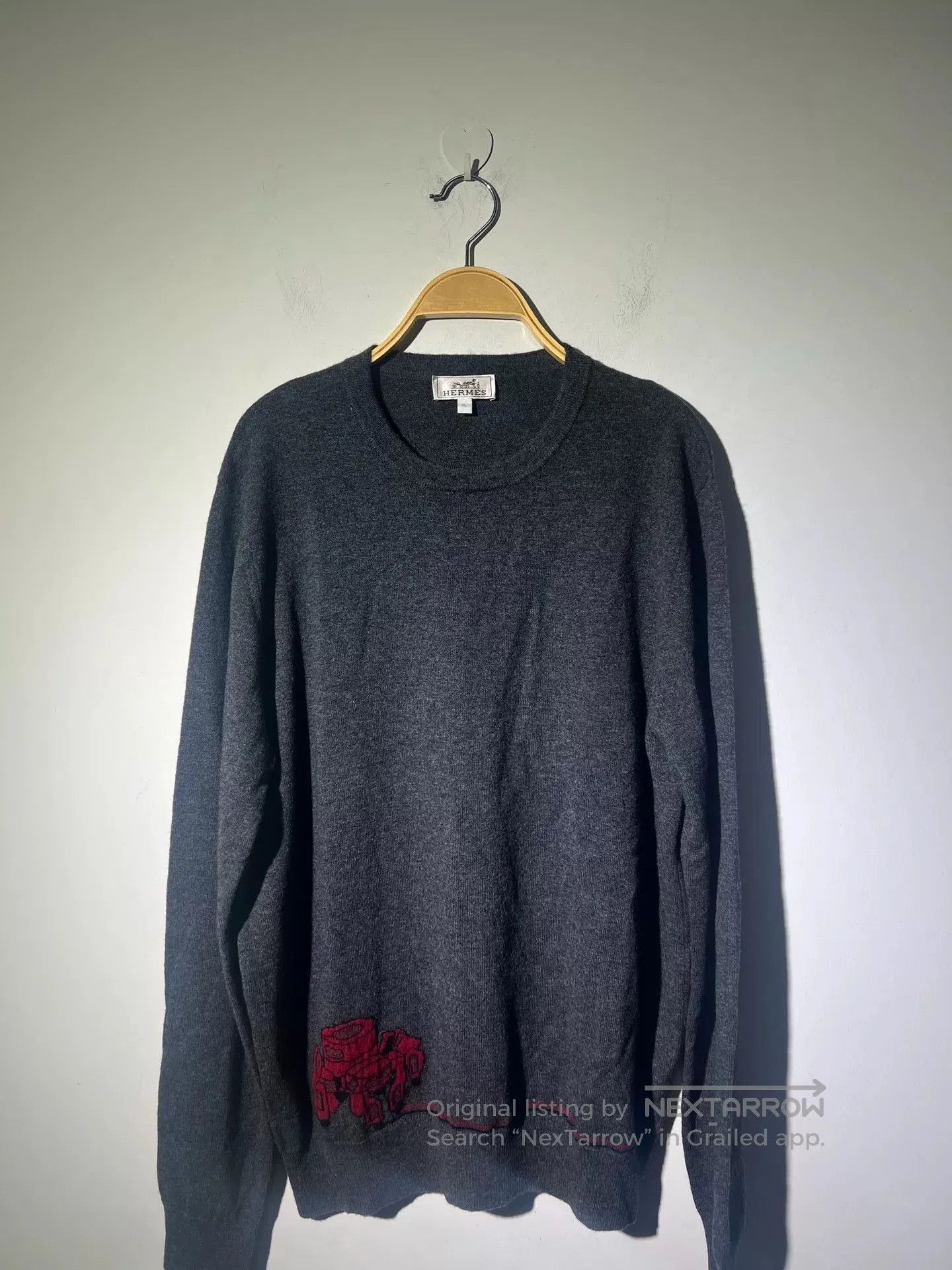 Hermes Hermes Men’s Sweater with Unique Design. Size US XL / EU 56 / 4 - 2 Thumbnail