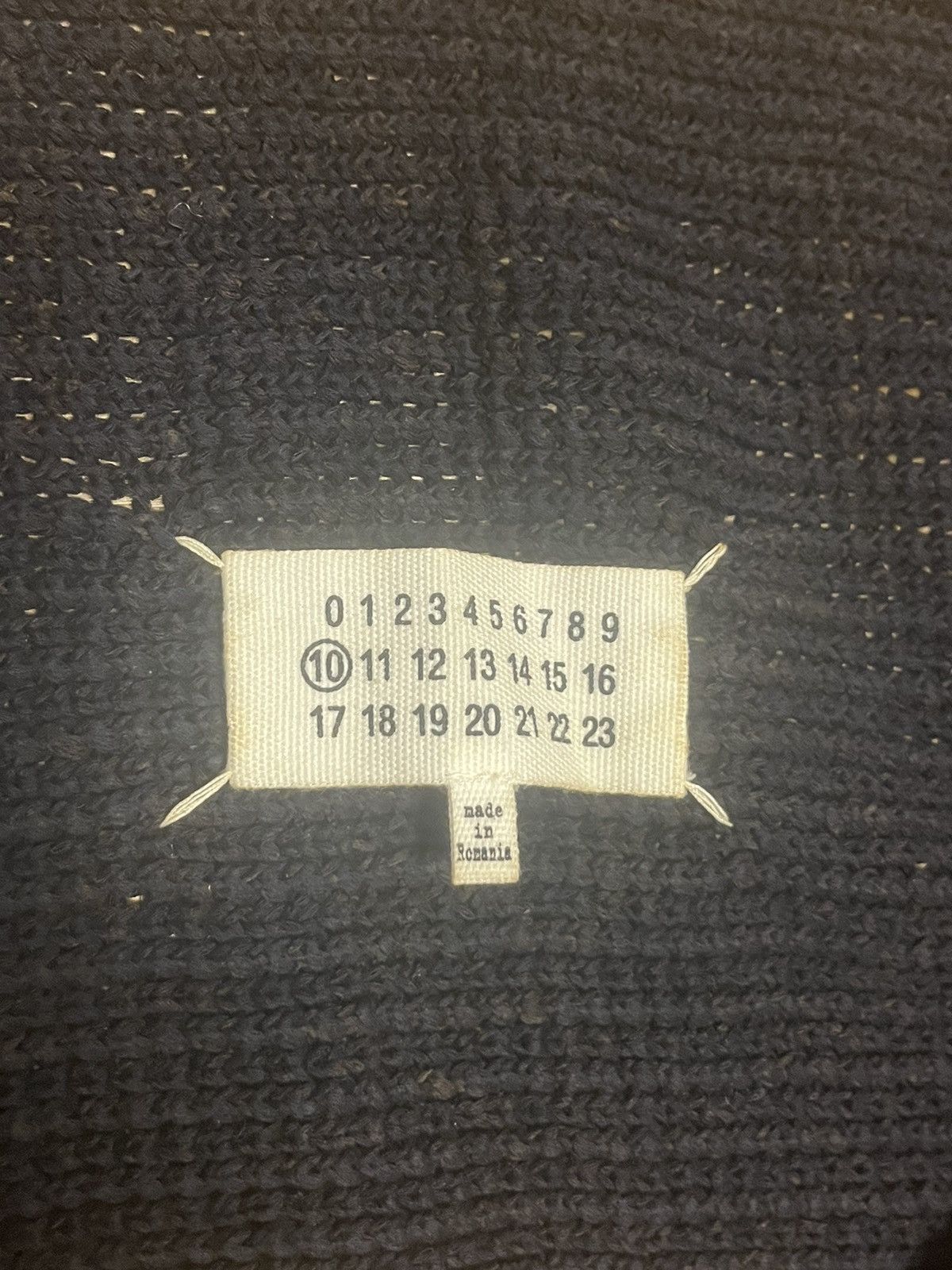 Maison Margiela Maison Margiela four stitches knit puncho top scarf Size ONE SIZE - 2 Thumbnail