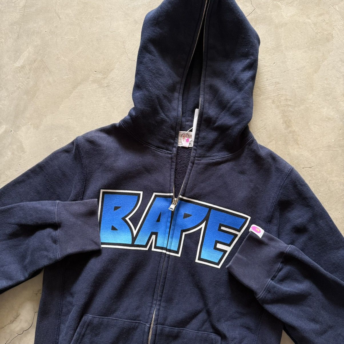 Bape A Bathing Ape BAPE "Kiss" Logo Full Zip Hoodie Size M / US 6-8 / IT 42-44 - 8 Thumbnail