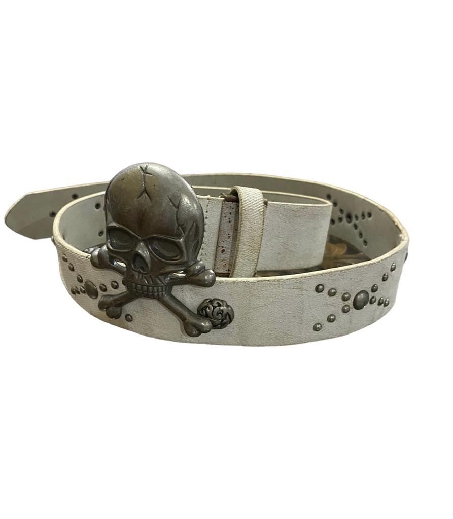 If Six Was Nine × Japanese Brand Skull buckle belt Size ONE SIZE - 4 Thumbnail