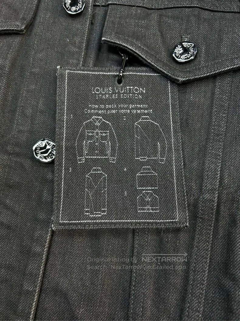 Louis Vuitton Louis Vuitton Black DNA Denim Jacket Size US S / EU 44-46 / 1 - 3 Thumbnail