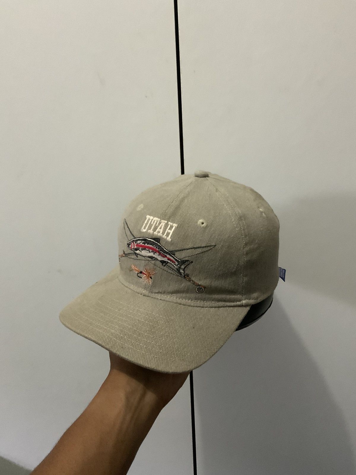 Vintage Utah Fishing Casting Hat Size ONE SIZE - 1 Thumbnail