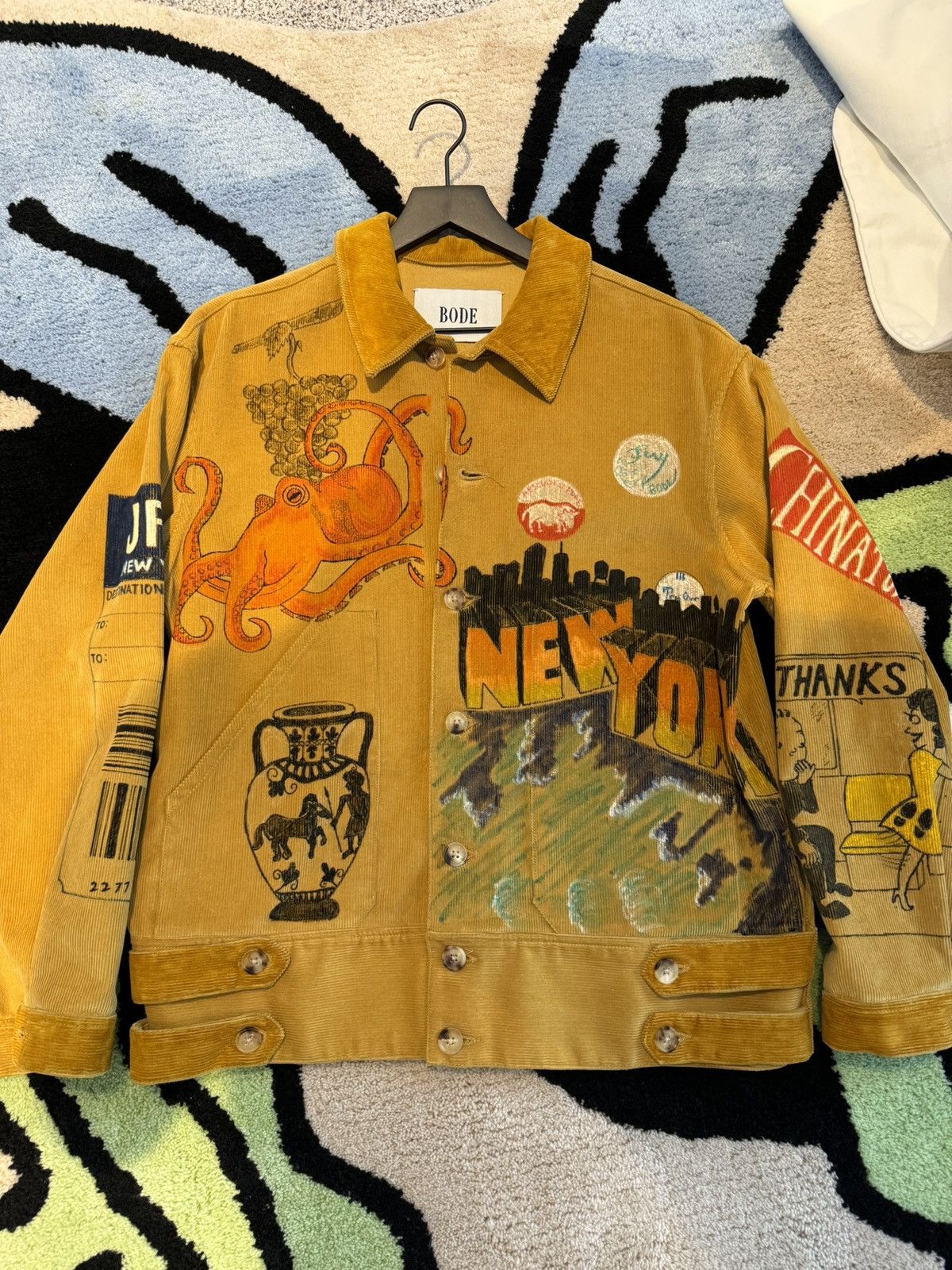 Bode Bode Hester Street Boxing Jacket | Grailed