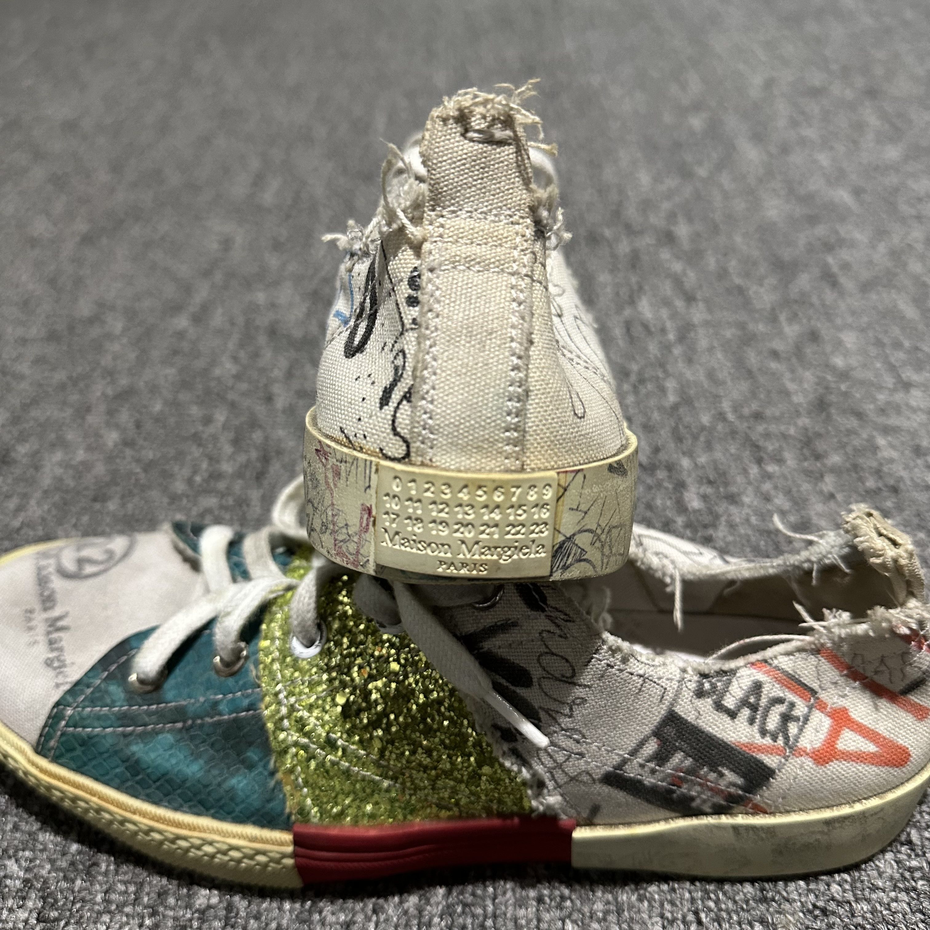 Maison Margiela Maison Margiela Patchwork Shoes Size US 5.5 / EU 38 - 5 Thumbnail