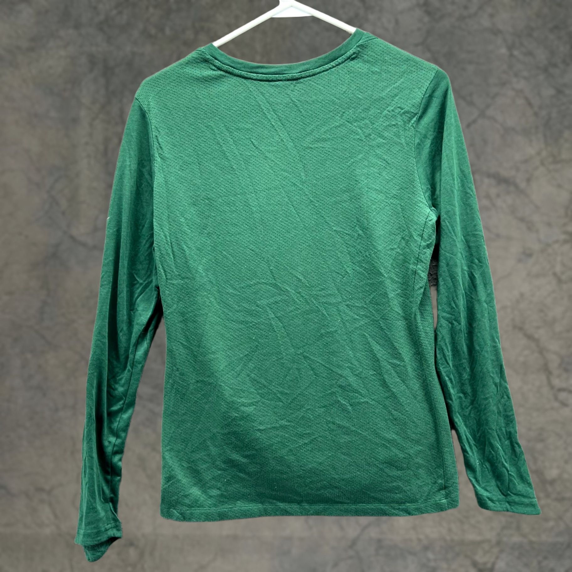 Nike Nike Shirt Mens Medium Green Dri-Fit Athletic Long Sleeve Crewneck Shirt Size US M / EU 48-50 / 2 - 1 Thumbnail