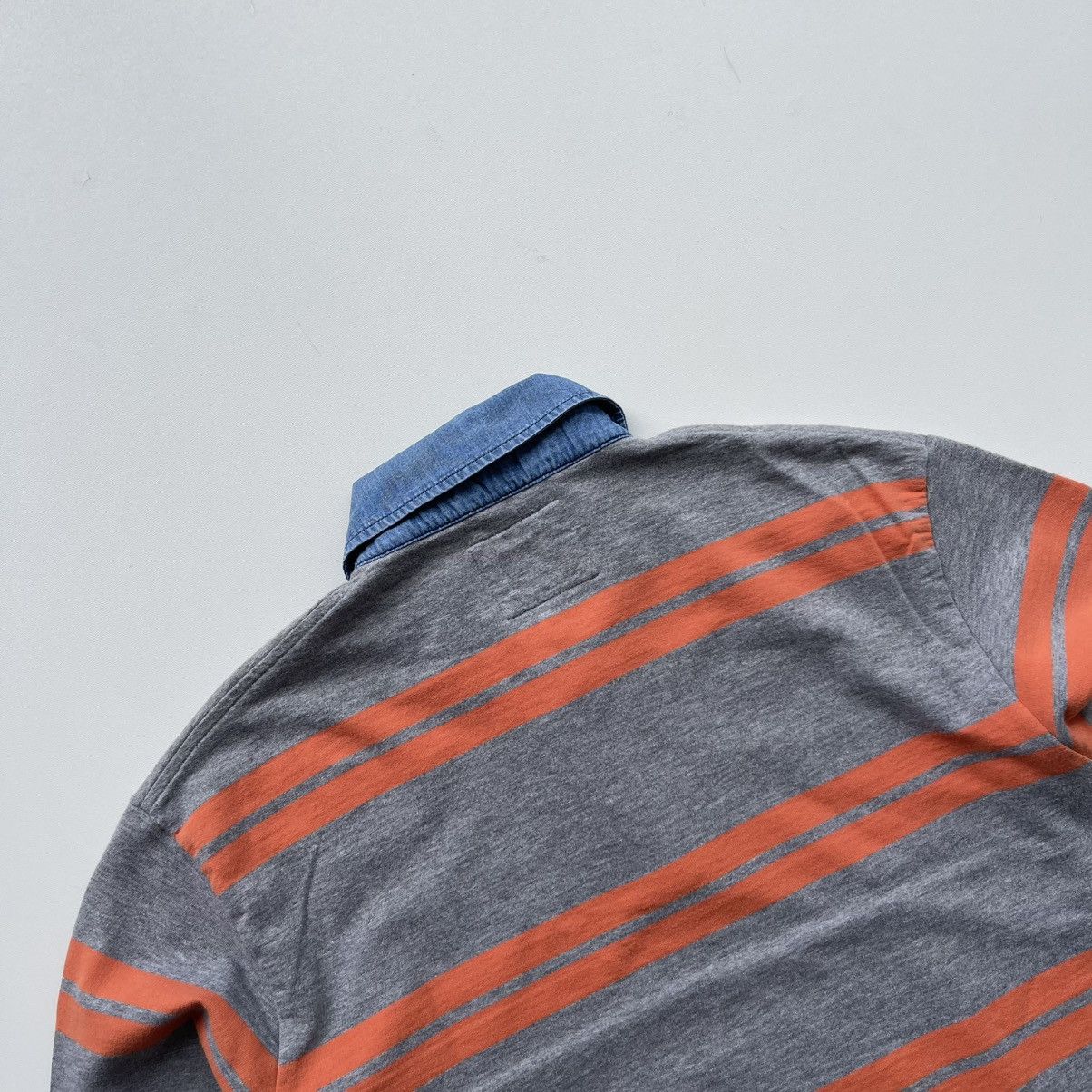 Hackett Hackett London Archive Re-Editions Rugby Polo Long Sleeve Size US M / EU 48-50 / 2 - 7 Thumbnail