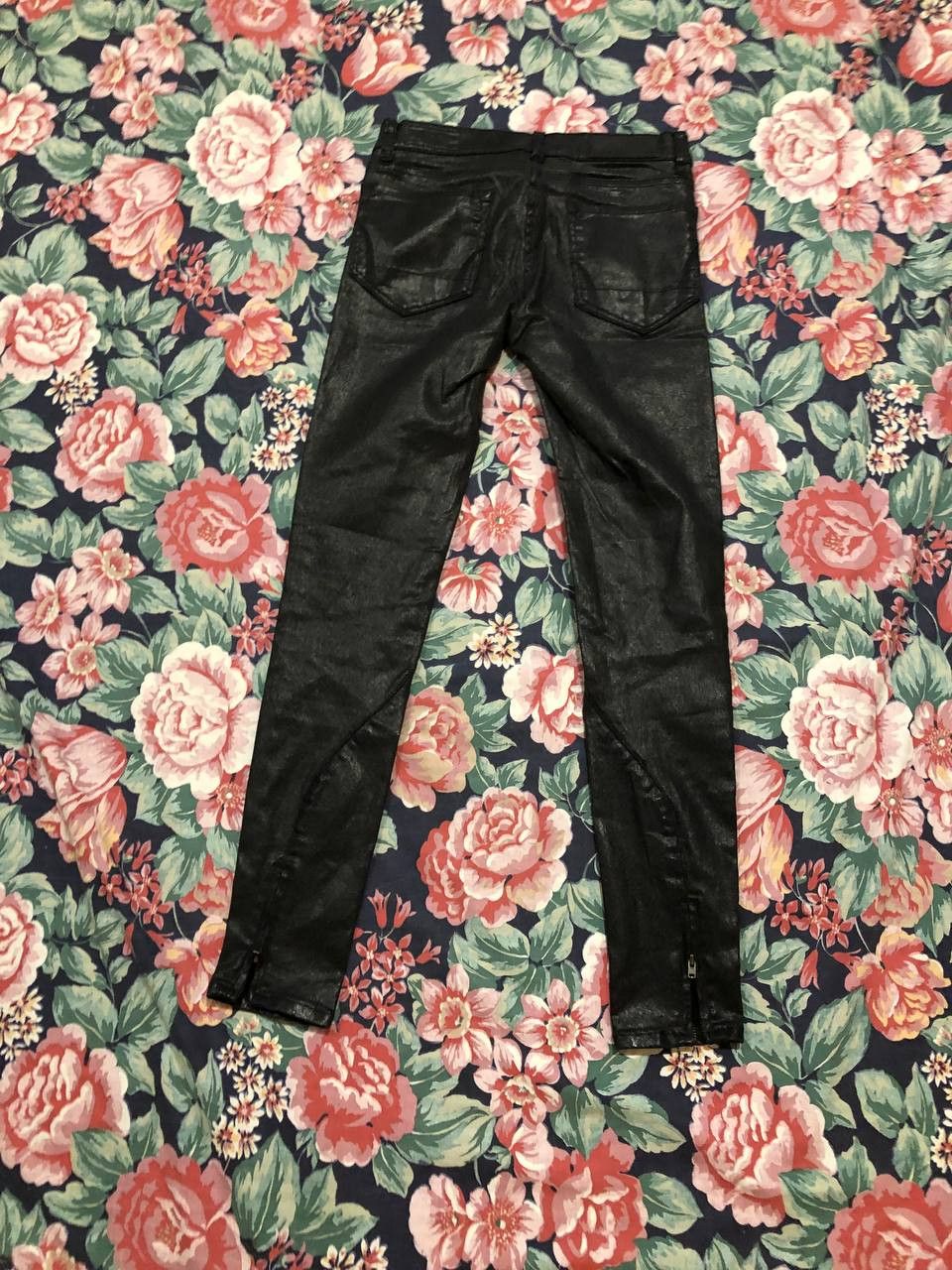Allsaints Allsaints jeans pants black crazy Y2K vintage streetwear Size 26" / US 2 / IT 38 - 19 Thumbnail