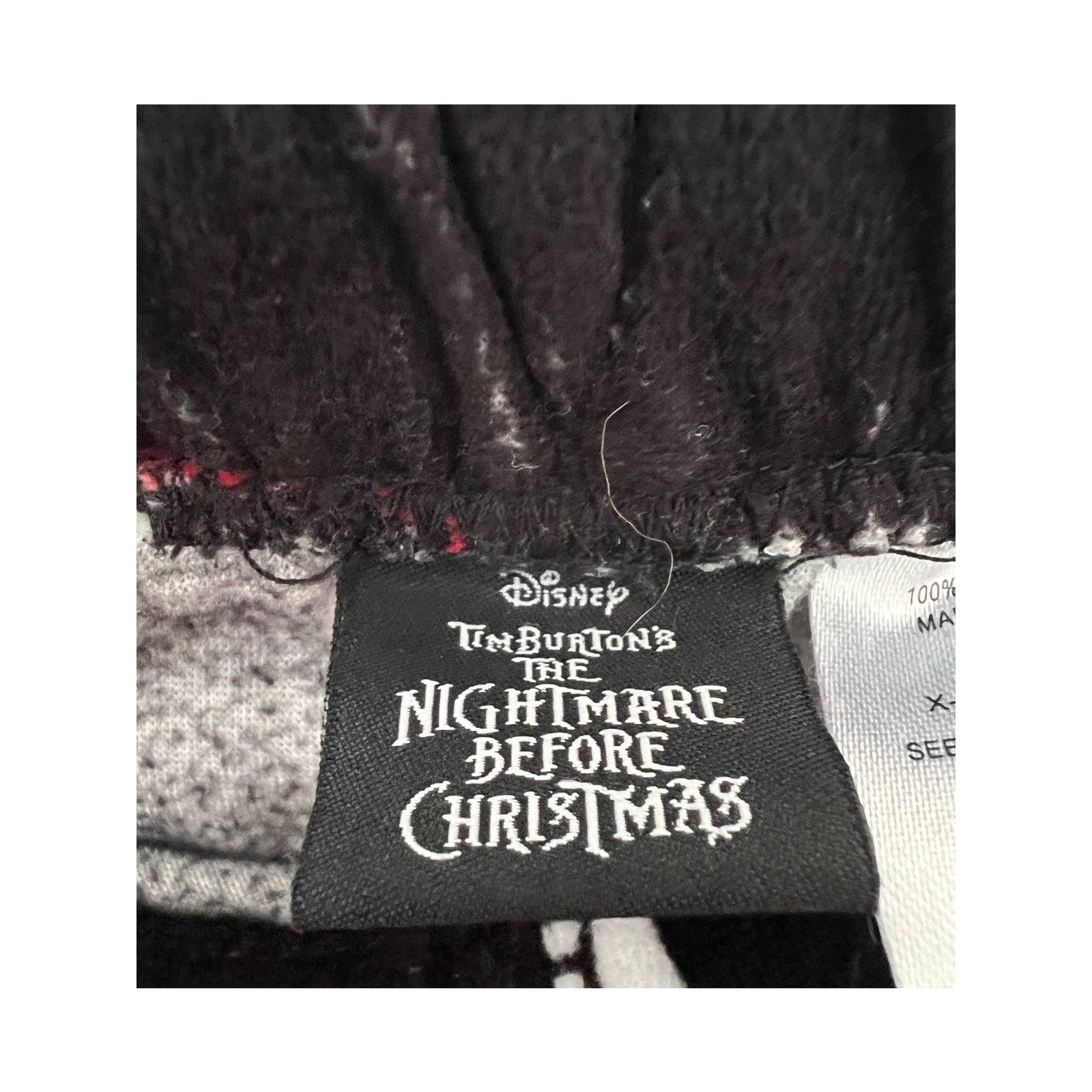 Disney Disney The Nightmare Before Christmas Fleece Pj Pants XL Size 25" / US 0 / IT 36 - 6 Thumbnail