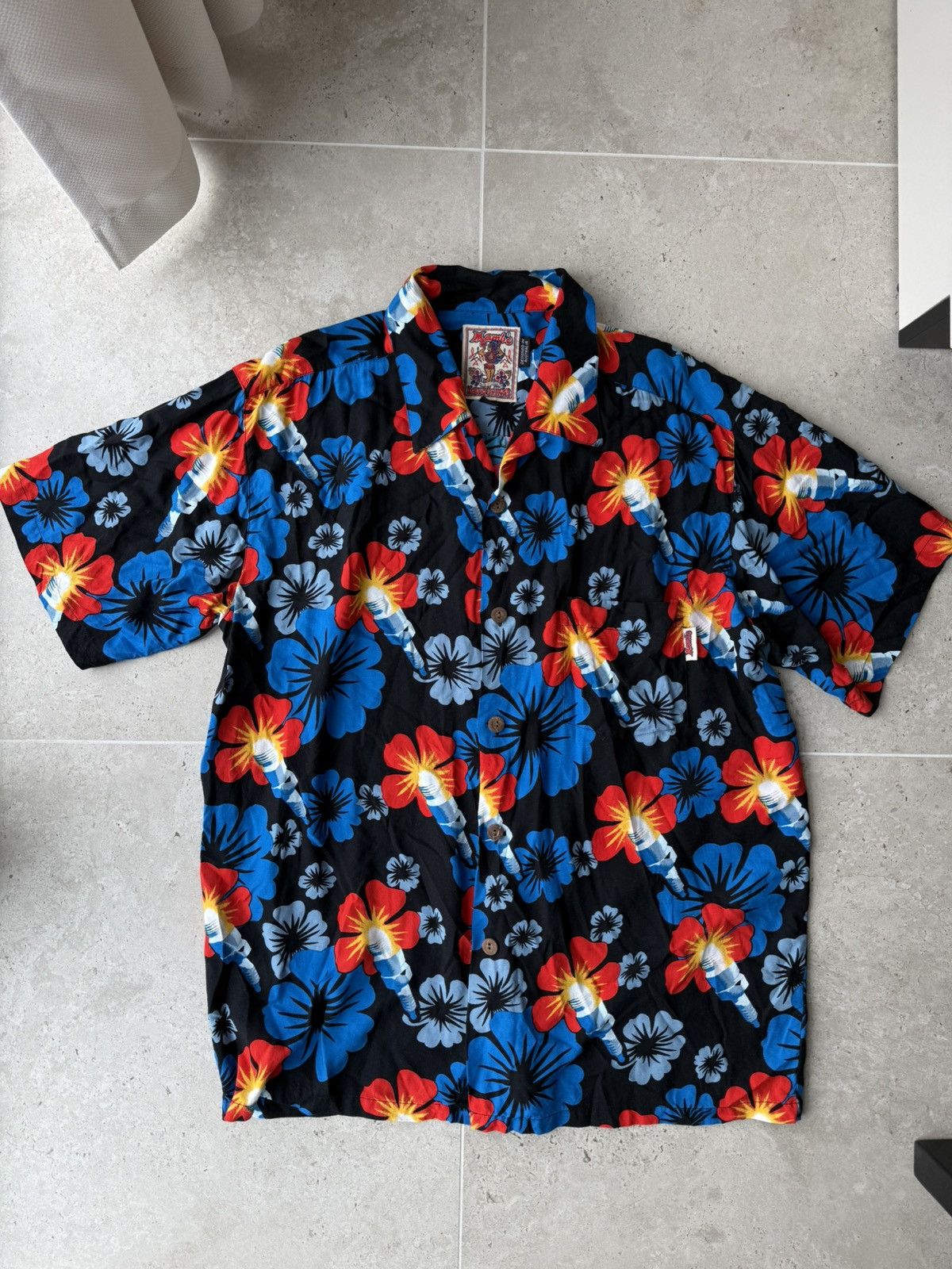 Mambo Vintage Very Rare Mambo Loud Shirts shirt 90’s Size US L / EU 52-54 / 3 - 1 Thumbnail