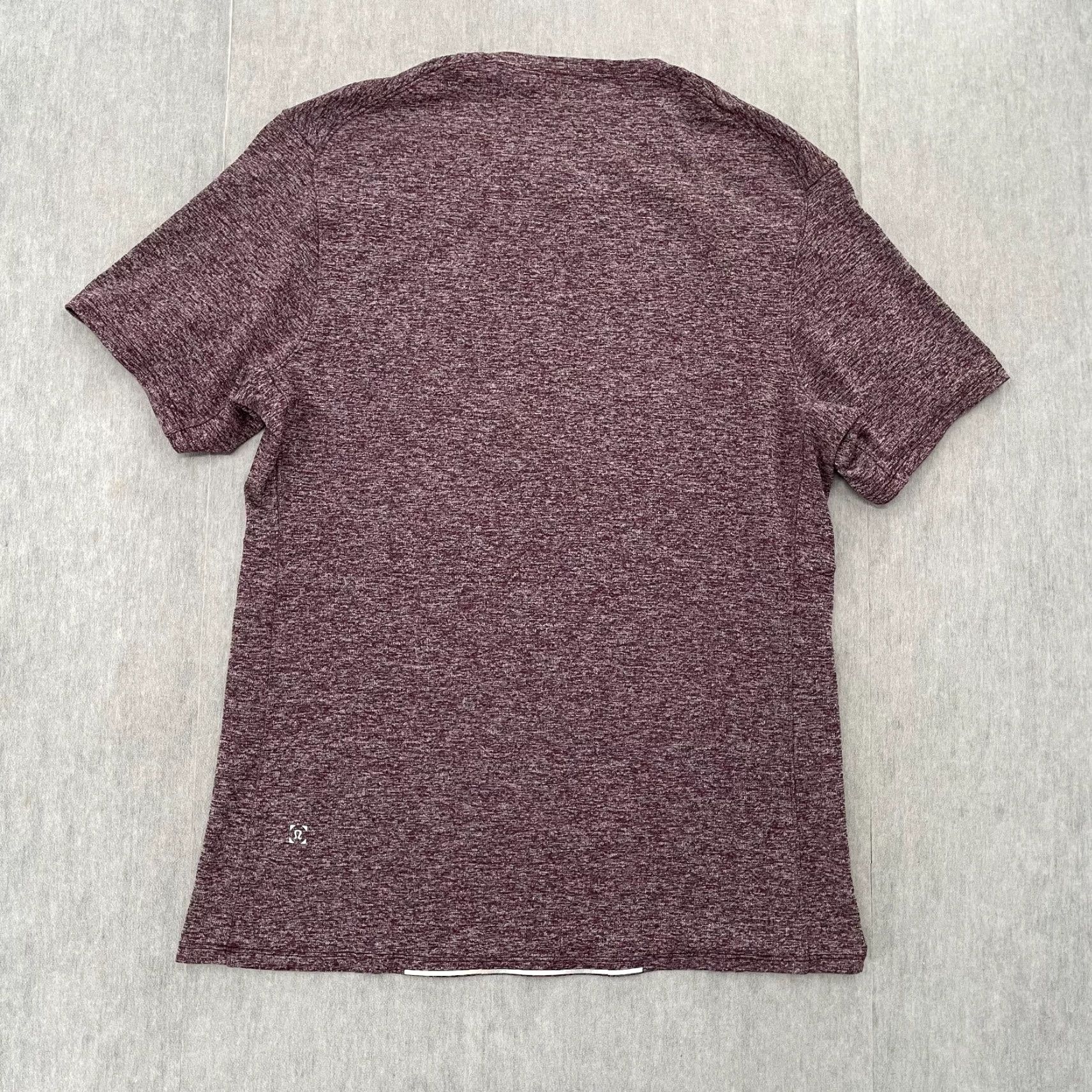 Lululemon Lululemon Drysense Gym Tee Adult Small Red Short Sleeve Crew Neck Athletic Mens Size US S / EU 44-46 / 1 - 2 Thumbnail