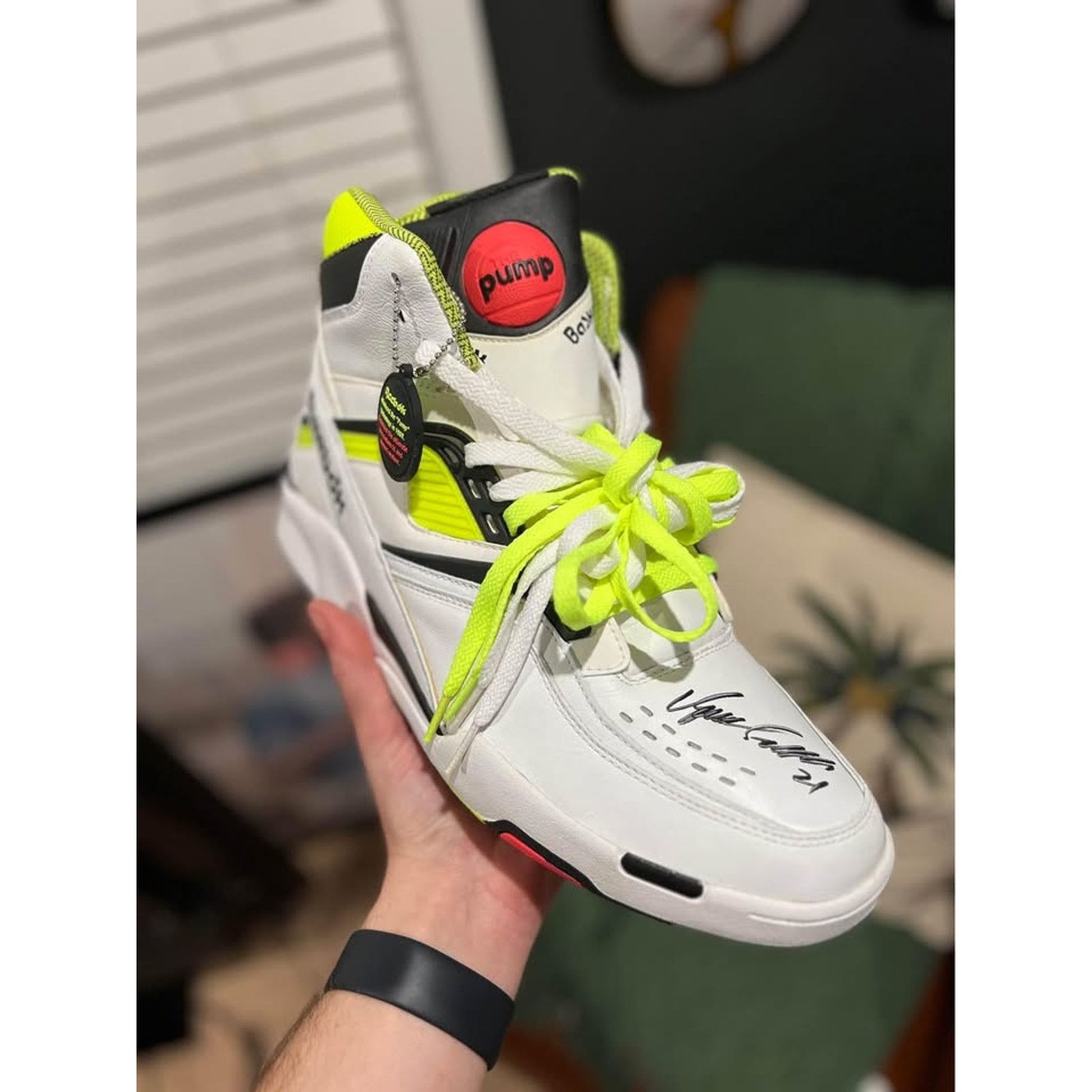 Reebok × Vintage Reebok Sir Jam Hexalite Sneakers Rare Colour