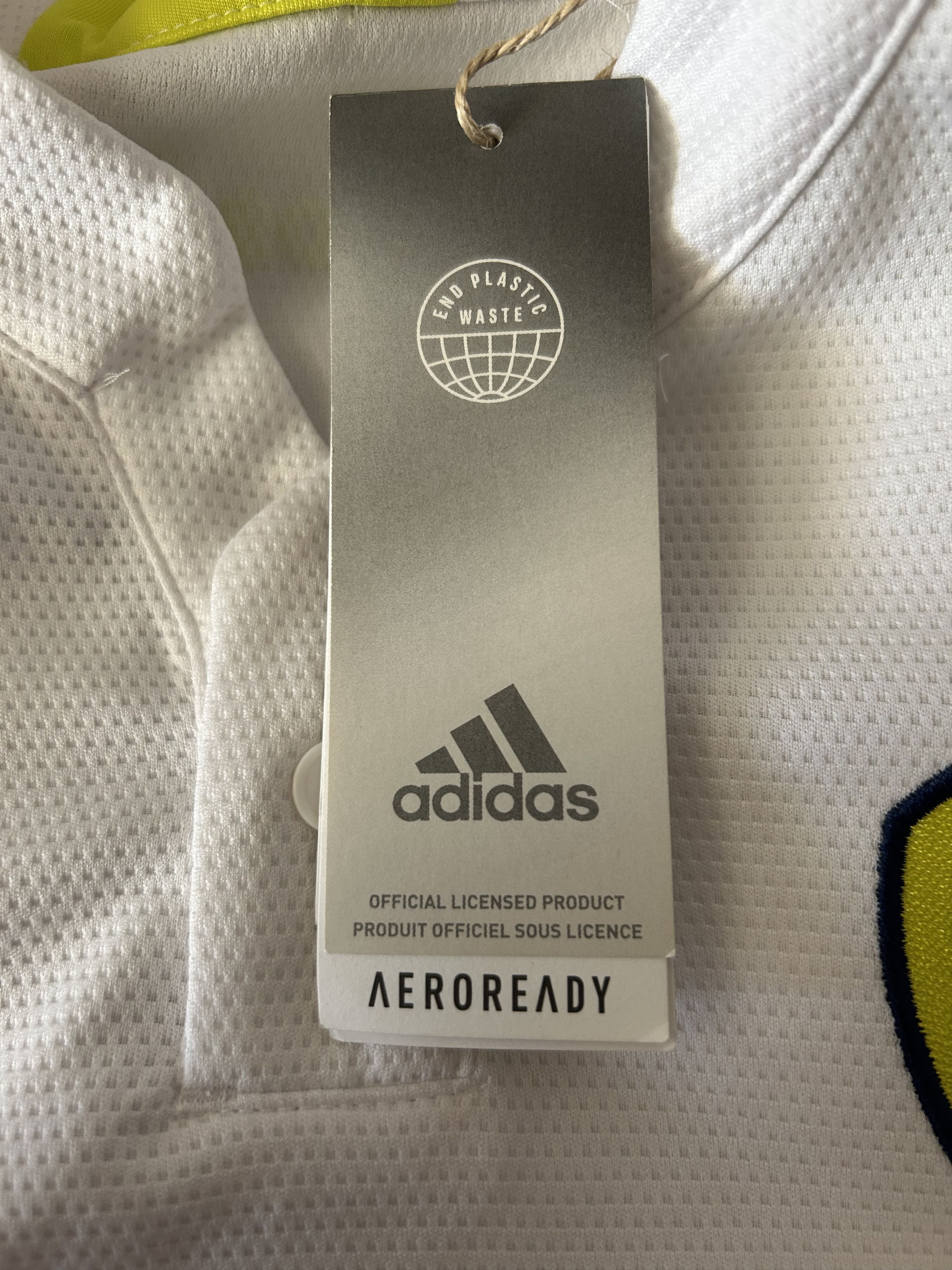 Adidas NEW - LEEDS UNITED F.C. 2021 - 2022 - Adidas - UNIQUE Size US S / EU 44-46 / 1 - 2 Thumbnail