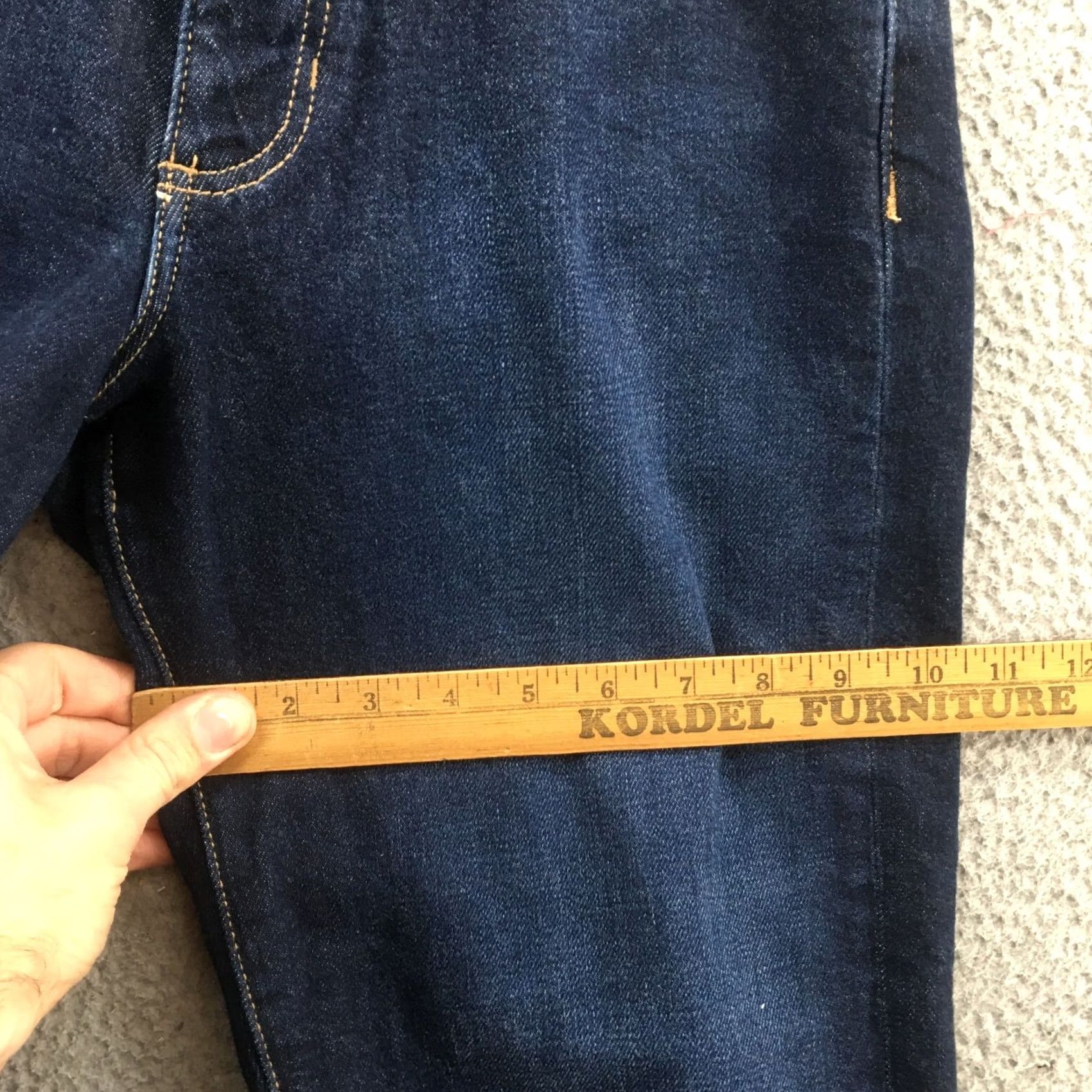 Banana Republic Banana Republic Jeans Womens 28 Blue Denim Mid Rise Straight Leg 5-Pocket Regular Inseam 26" Jeans Mens Womens Boys Girls Size 28" / US 6 / IT 42 - 7 Thumbnail