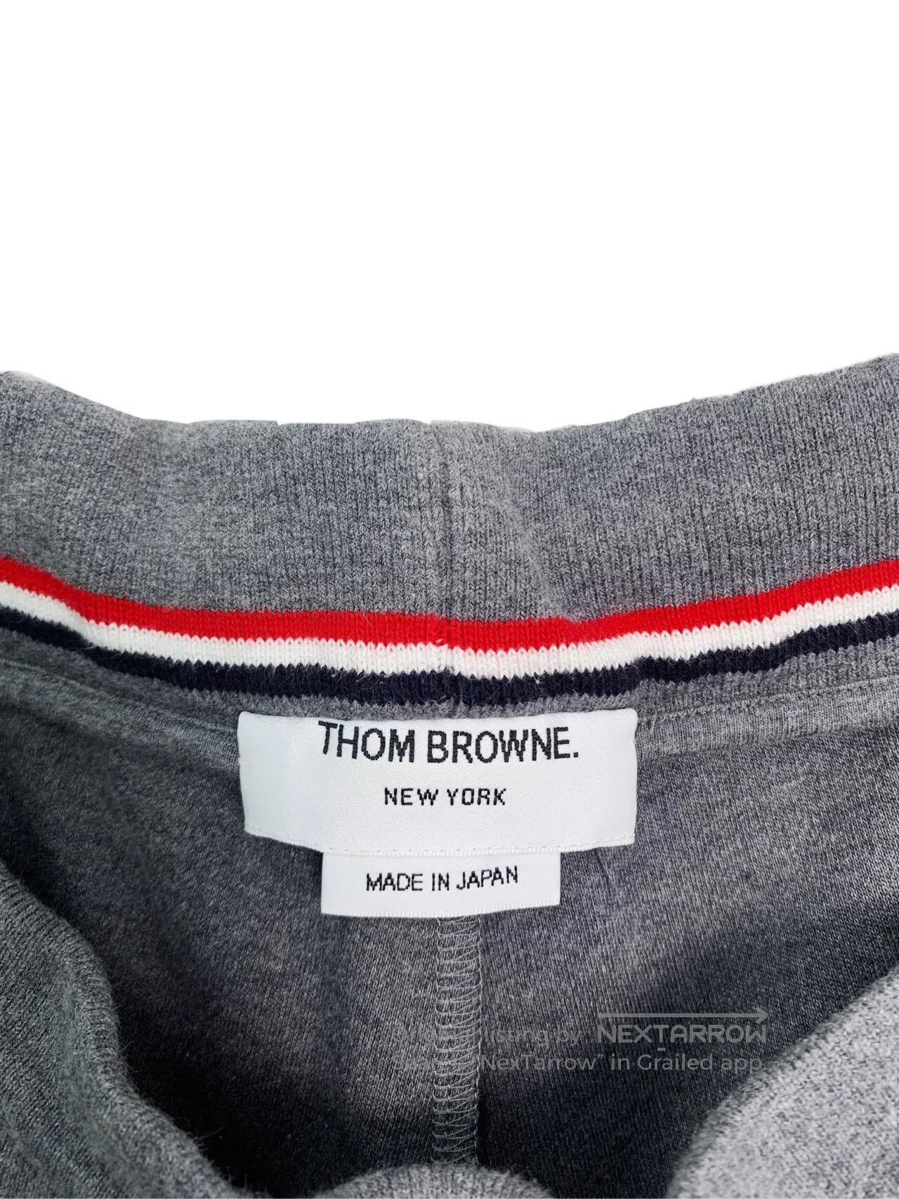 Thom Browne Thom Browne Side Stripe Cotton Jogger Pants. Size US 26 / EU 42 - 3 Thumbnail