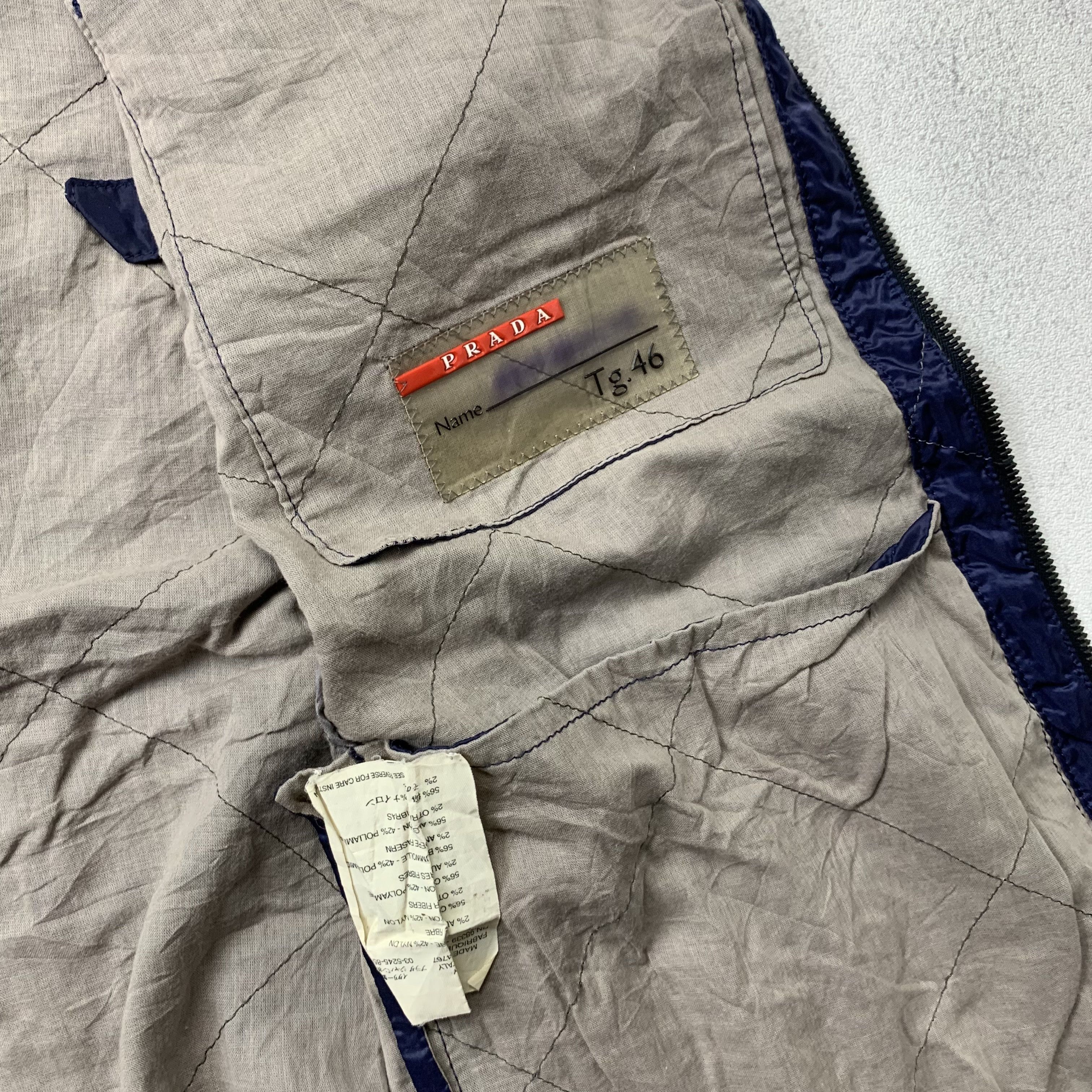 Prada Vintage Prada Jacket Size US S / EU 44-46 / 1 - 7 Thumbnail
