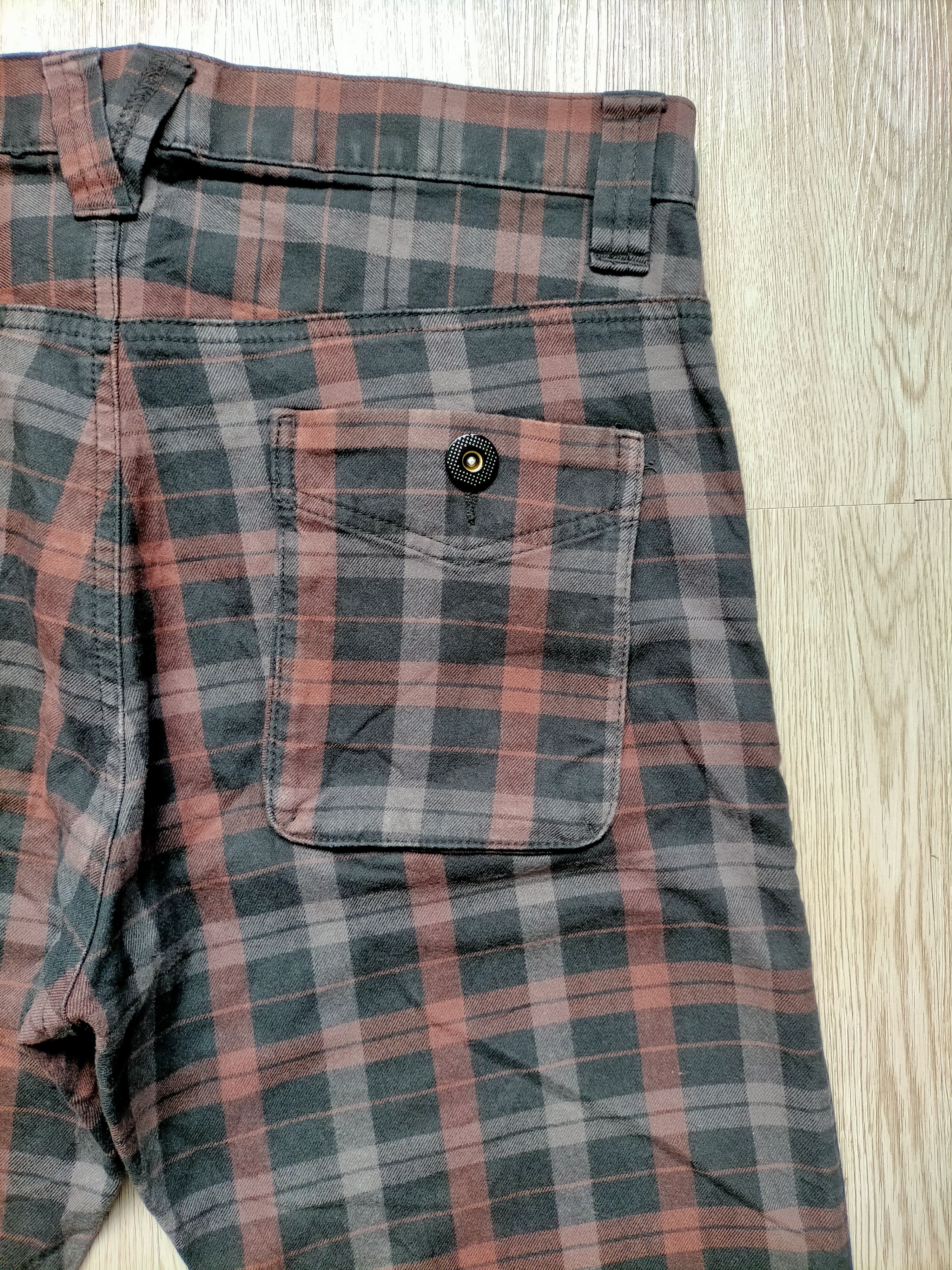 PPFM PPFM Curve Check Bondage Punk Style Pants Size US 34 / EU 50 - 10 Thumbnail