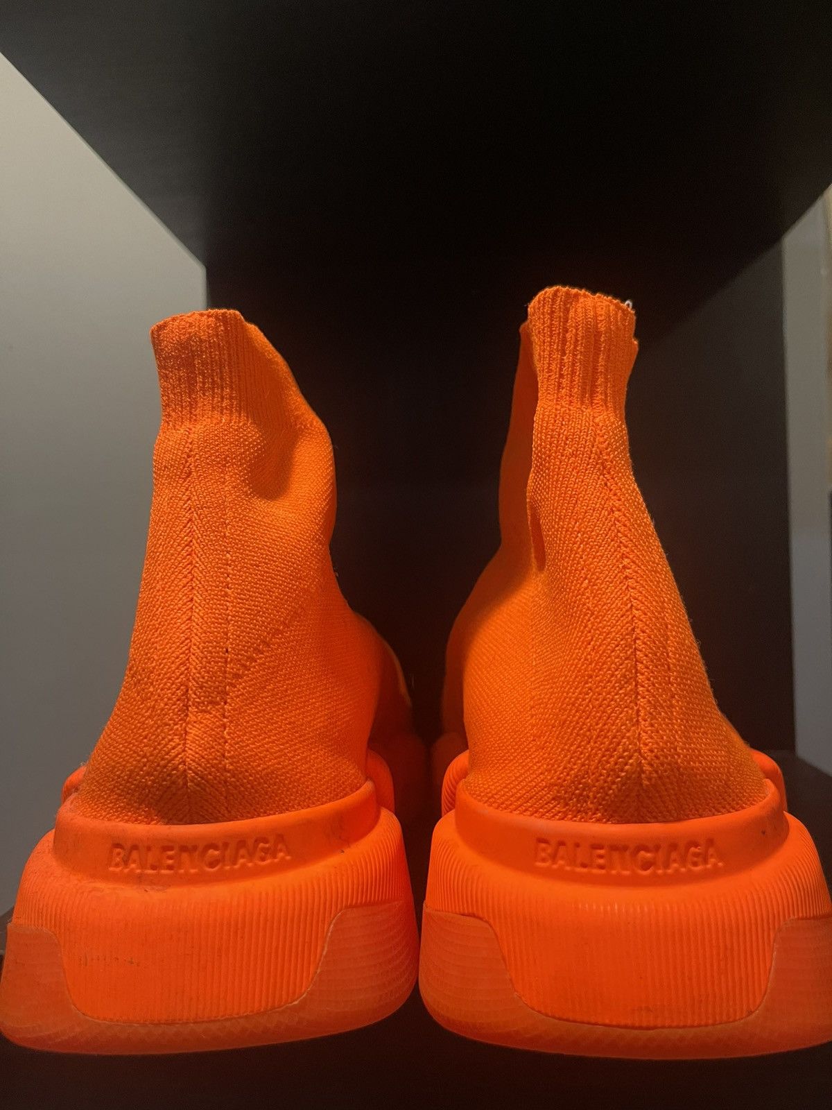 Balenciaga Balenciaga speed 2.0 'Neon Orange' Size US 8 / EU 41 - 2 Thumbnail