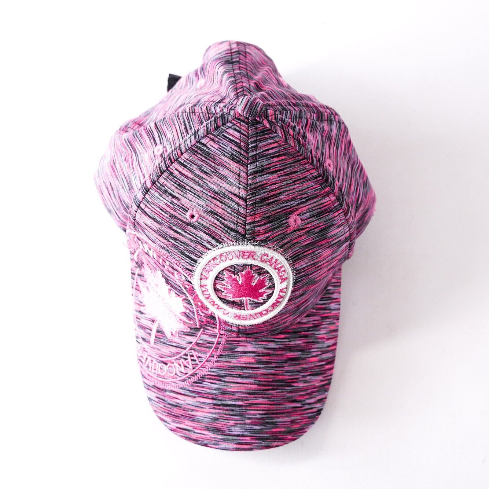 Other Vancouver Canada Maple Leaf Baseball Hat Visor Cap Pink Size ONE SIZE - 5 Thumbnail