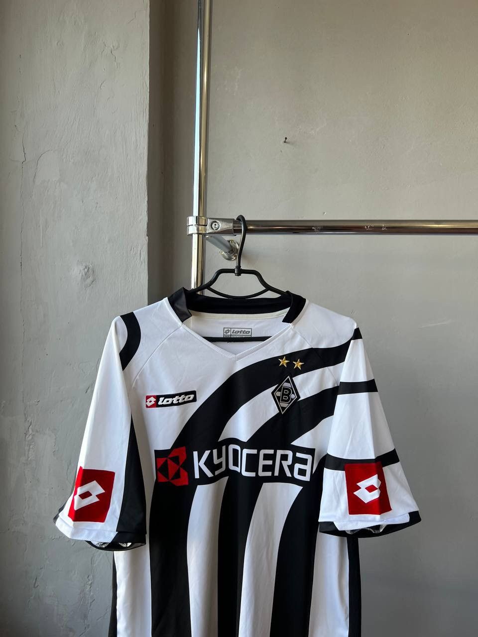 Lotto Sport 2006/7 BORUSSIA MONCHENGLABACH HOME SOCCER FOOTBALL JERSEY Size US XXL / EU 58 / 5 - 3 Thumbnail