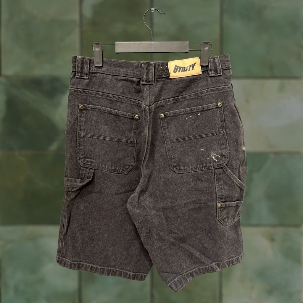 Vintage VINTAGE Utility Black Cotton Carpenter Men’s Baggy Short Sz 36 Size US 36 / EU 52 - 1 Thumbnail