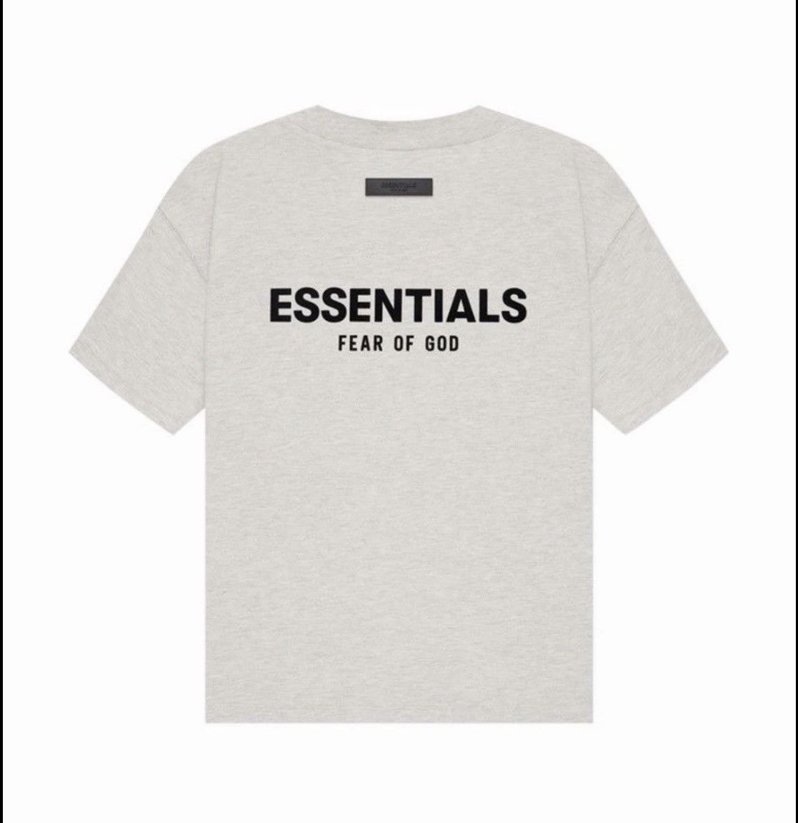 Essentials Fear of God Essentials Tee 'Light Oatmeal' | Men's Size XL Size US XL / EU 56 / 4 - 2 Thumbnail