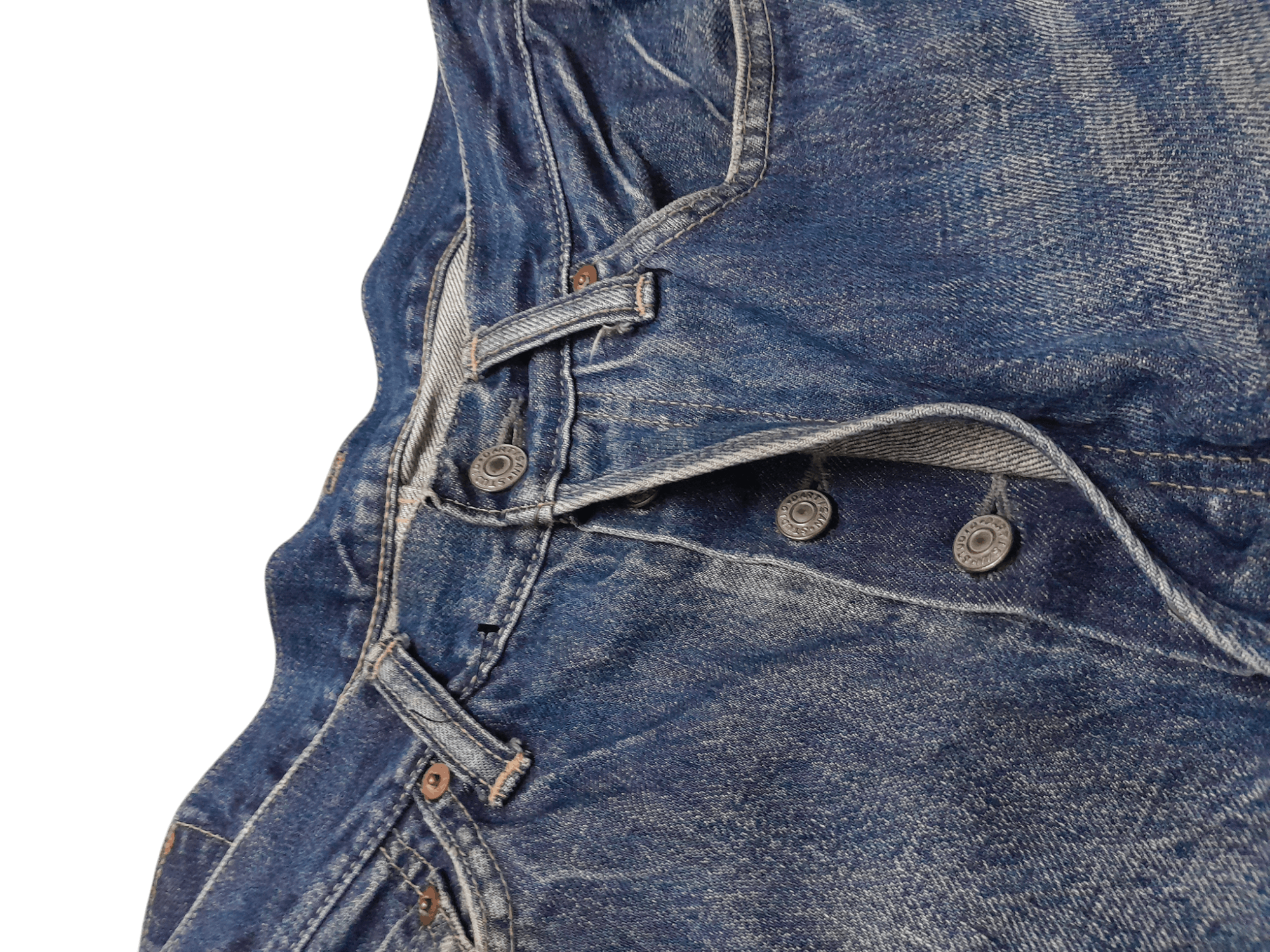 Studio D'Artisan Studio D'Artisan Shigeharu Tagaki Denim Selvedge Japan (F381 Size US 30 / EU 46 - 7 Thumbnail
