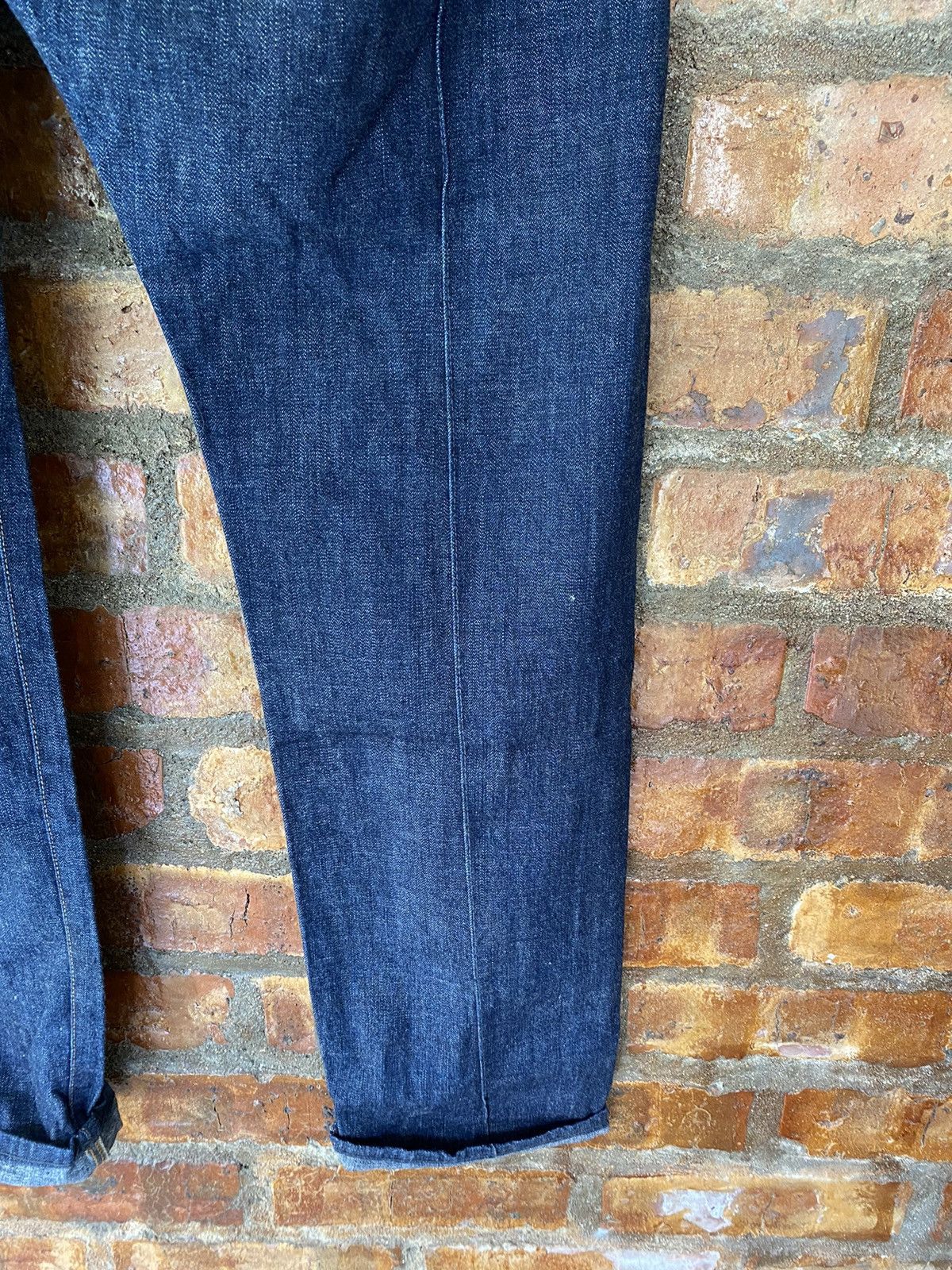 CABANE de ZUCCa × Issey Miyake × Japanese Brand Vtg Zucca by Issey Drop crotch Red selvedge ligth pants Size US 32 / EU 48 - 14 Thumbnail