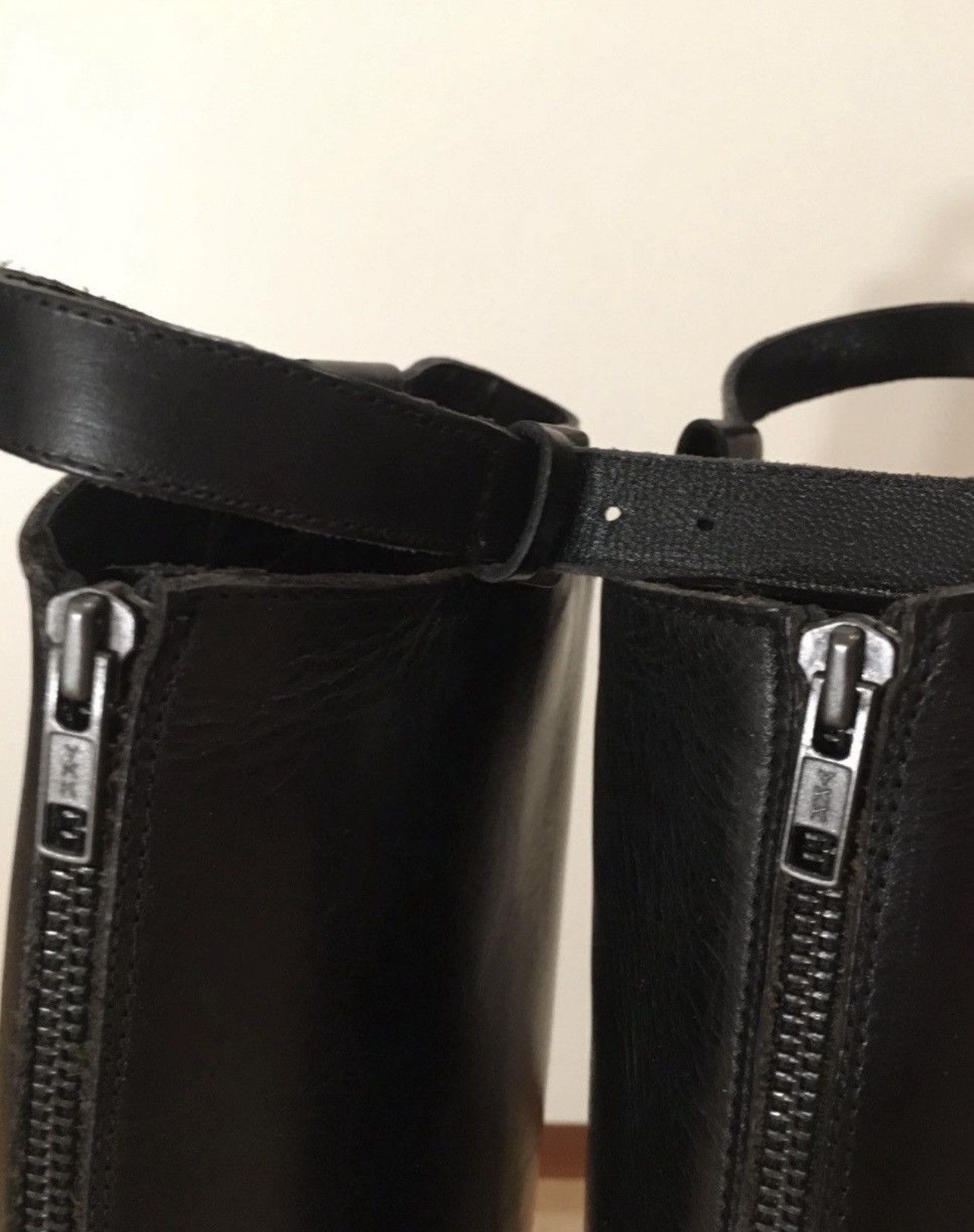 Ann Demeulemeester Ann Demeulemeester Black Stan Riding Boots Size US 10.5 / EU 43-44 - 17 Thumbnail