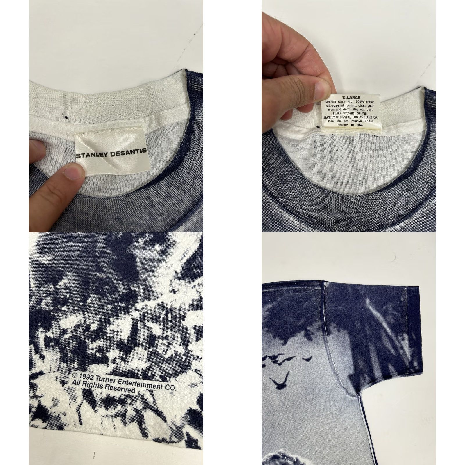 Vintage Vintage Wizard of Oz Stanley Desantis Tee XL Graphic Print Cotton Shirt Size US XL / EU 56 / 4 - 8 Thumbnail