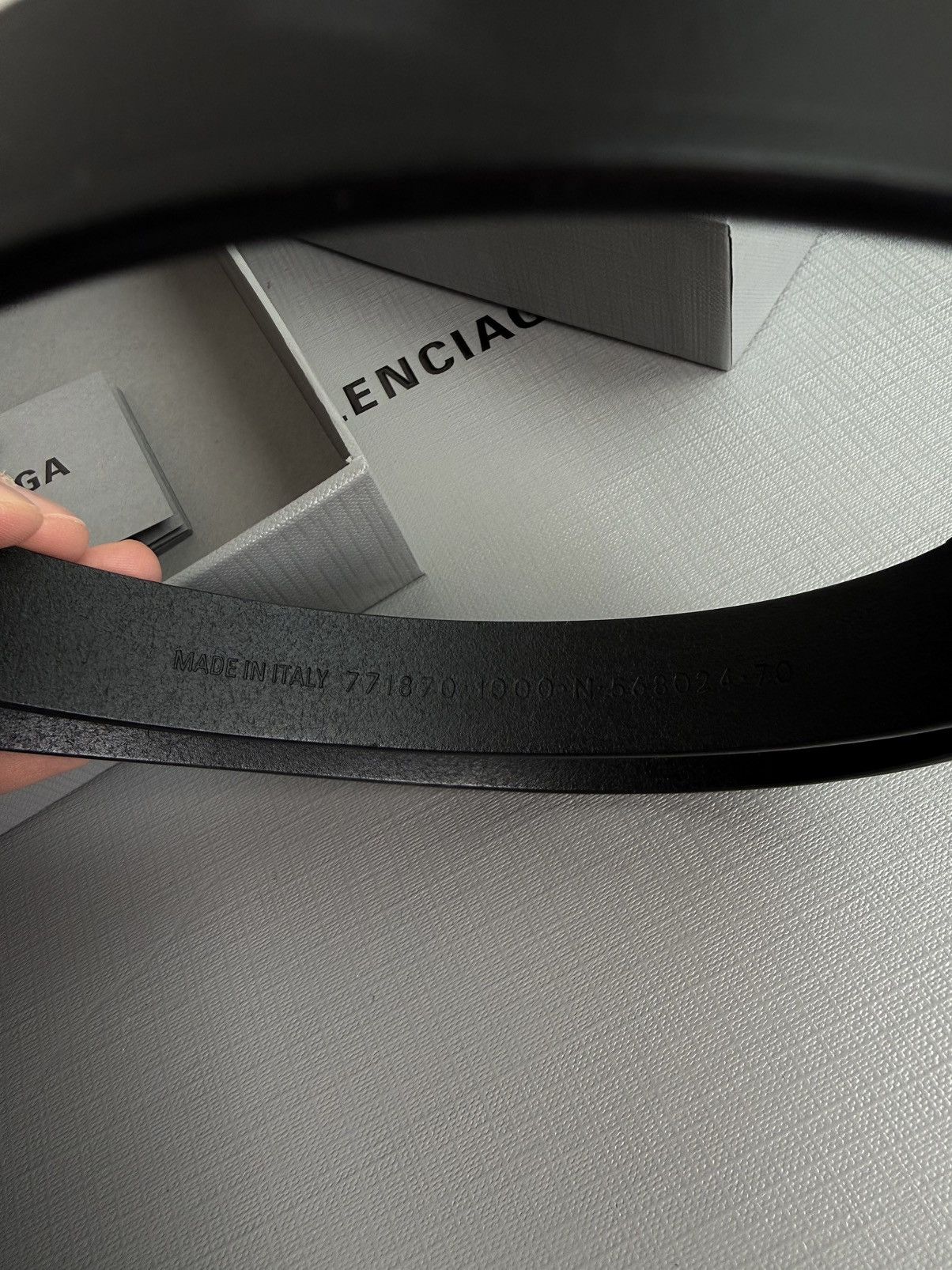 Balenciaga Balenciaga BB Logo Belt – Black / Gold – Full Set Size ONE SIZE - 4 Thumbnail