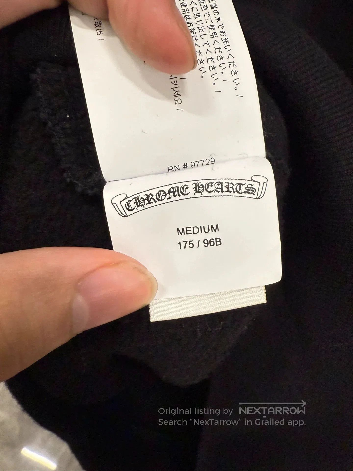 Chrome Hearts chrome hearts black half-zip sweatshirt medium. Size US M / EU 48-50 / 2 - 6 Thumbnail