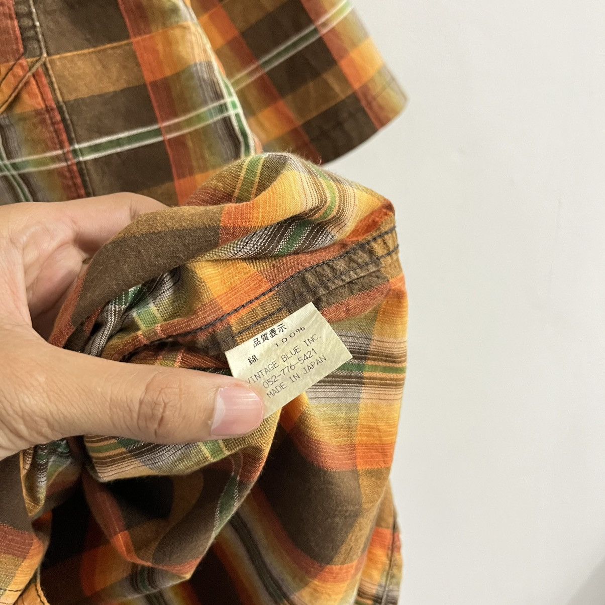Japanese Brand Motorcycle Garments Vintage Blue Japan Western Shirt Size US M / EU 48-50 / 2 - 5 Thumbnail
