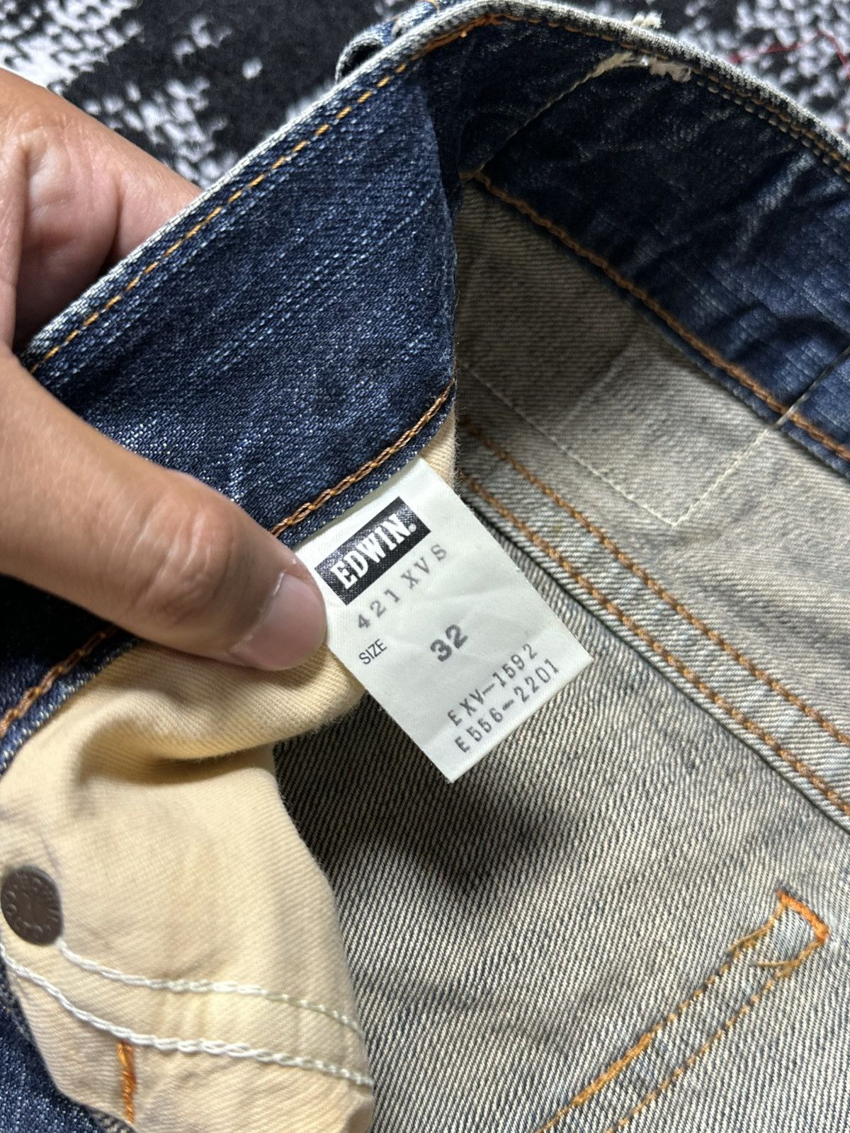 Undercover × Uniqlo 2000s Edwin XV Bobcut Navajo Denim Size US 32 / EU 48 - 9 Thumbnail