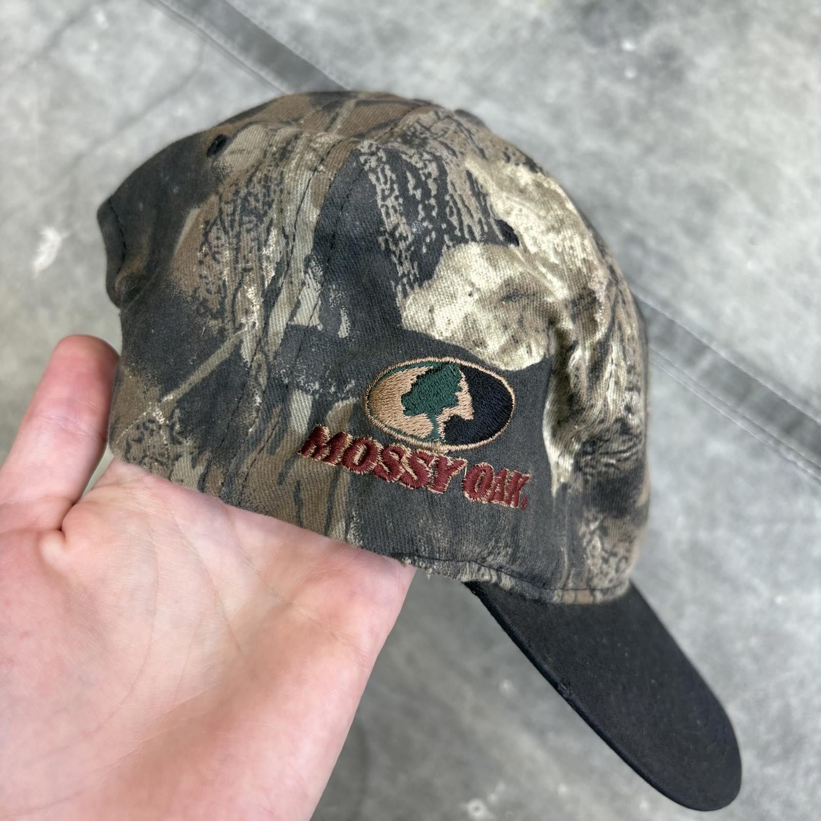 Mossy Oaks Vintage 90s Y2K Tracy Byrd Country Music Mossy Oak Camo Hat Size ONE SIZE - 2 Thumbnail
