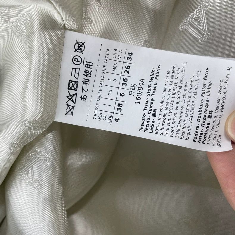Max Mara Max Mara 101801 Short Solid Suit Double Breasted Parka Size M / US 6-8 / IT 42-44 - 4 Thumbnail