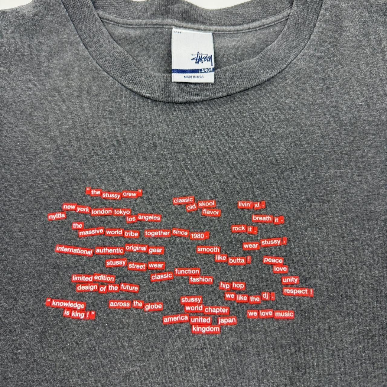 Stussy Vintage Stussy T-Shirt Size US L / EU 52-54 / 3 - 2 Thumbnail